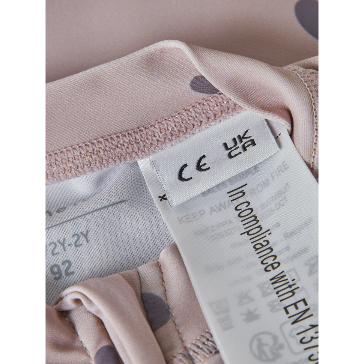 Name It Burnished Lilac Nmfzippa 3/4 Uv Badedrakt