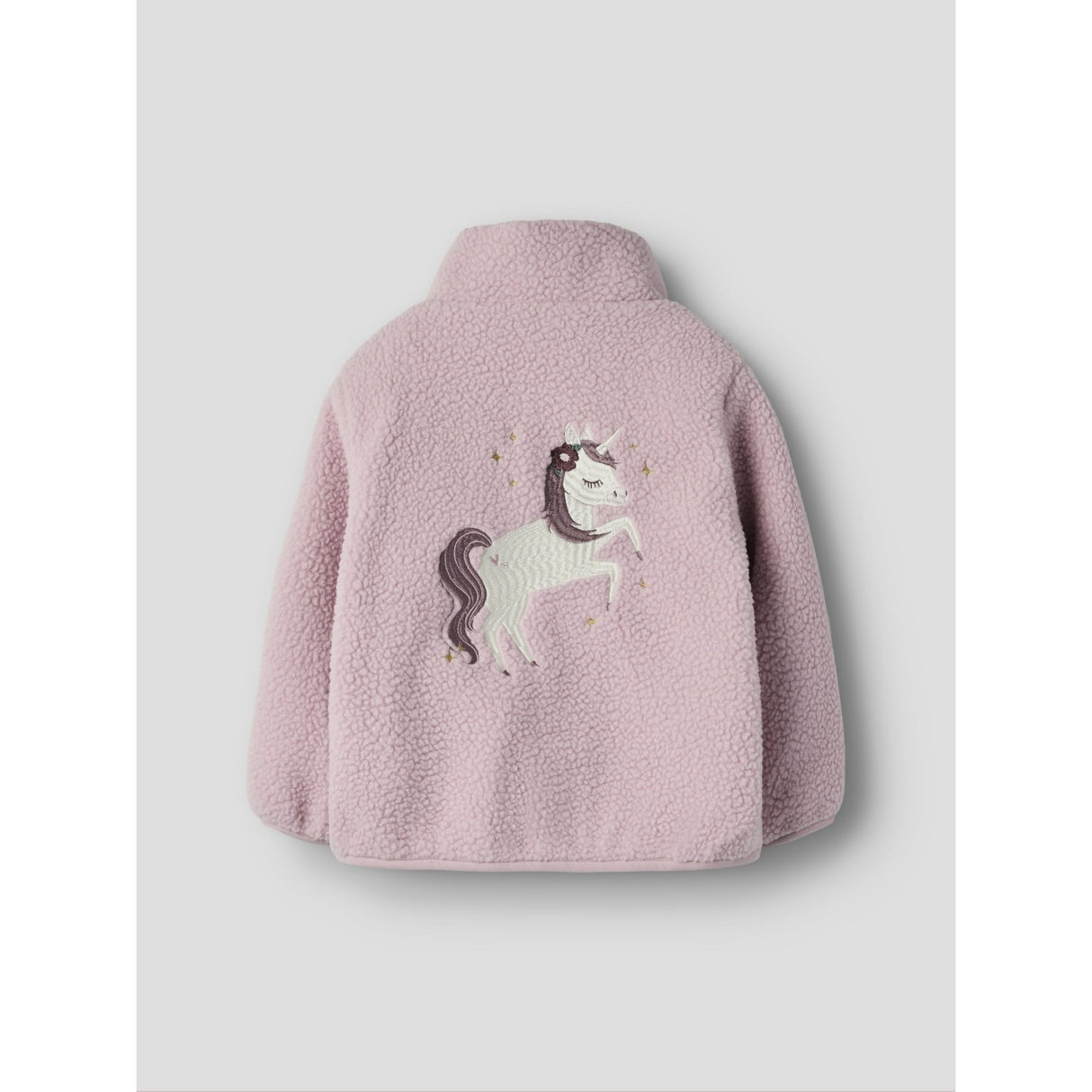 Name It Keepsake Lilac Nmfmall Sherpa Jakke