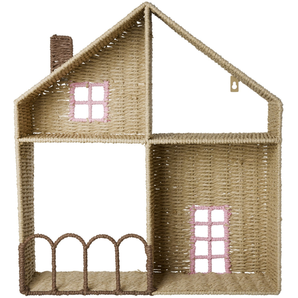 Rice Paper Rope Hylle In House Shape Med Pink Details