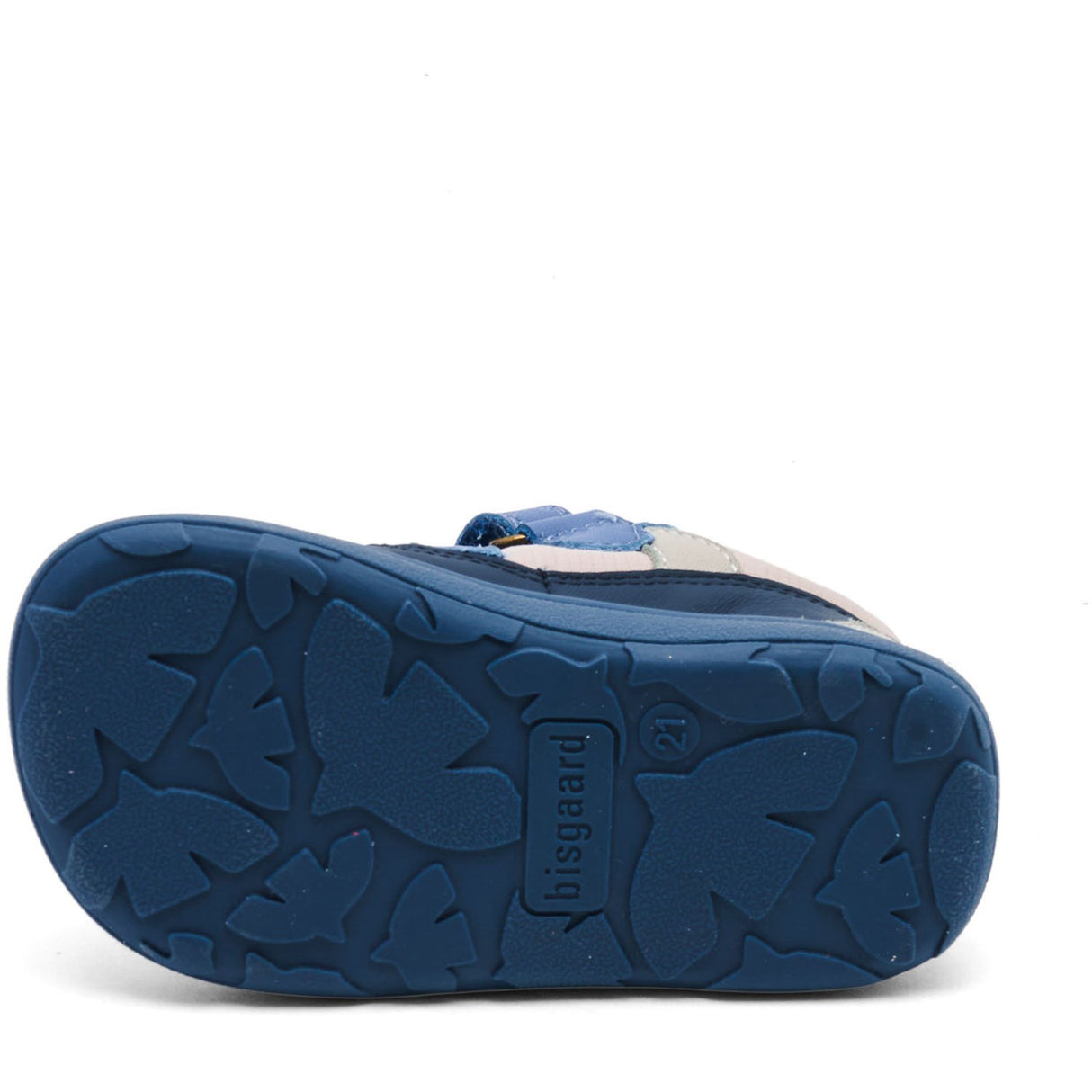 Bisgaard Navy Barefoot Elroy First Step Sko