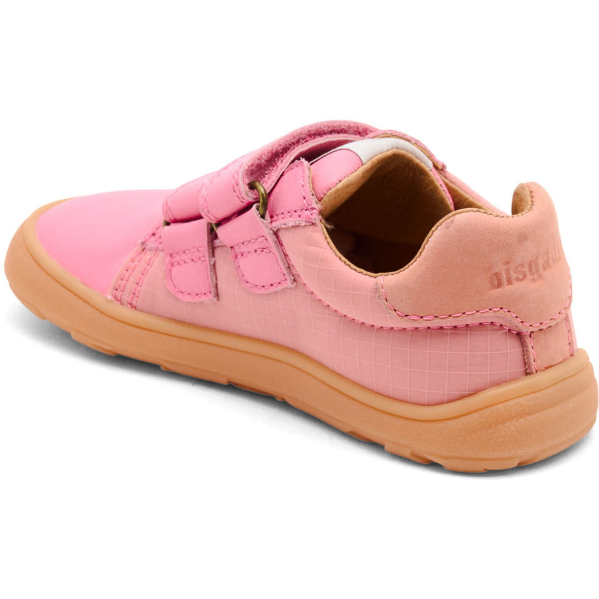 Bisgaard Pink Barefoot Ricco Borrelås Sko
