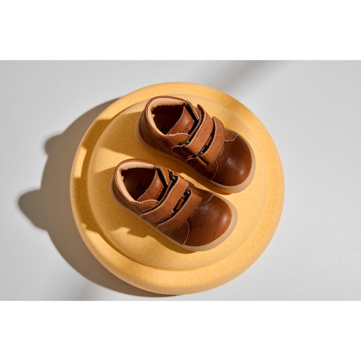 Bisgaard Cognac Barefoot Dex First Step Sko