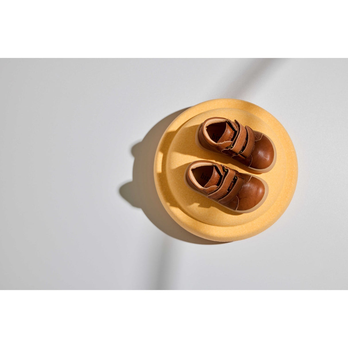 Bisgaard Cognac Barefoot Dex First Step Sko