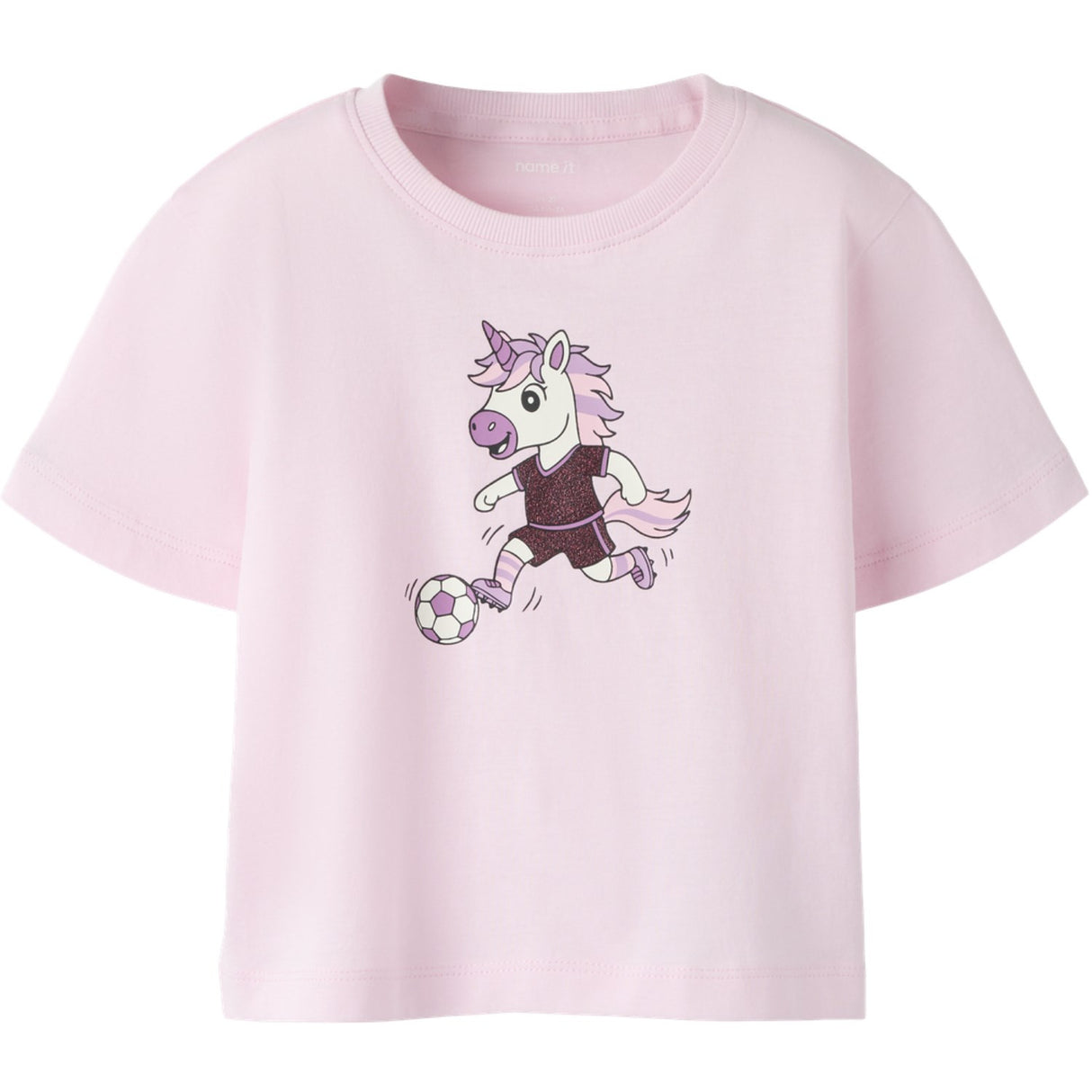 Name It Flushing Pink Nmfhenrina Ss Nreg Topp