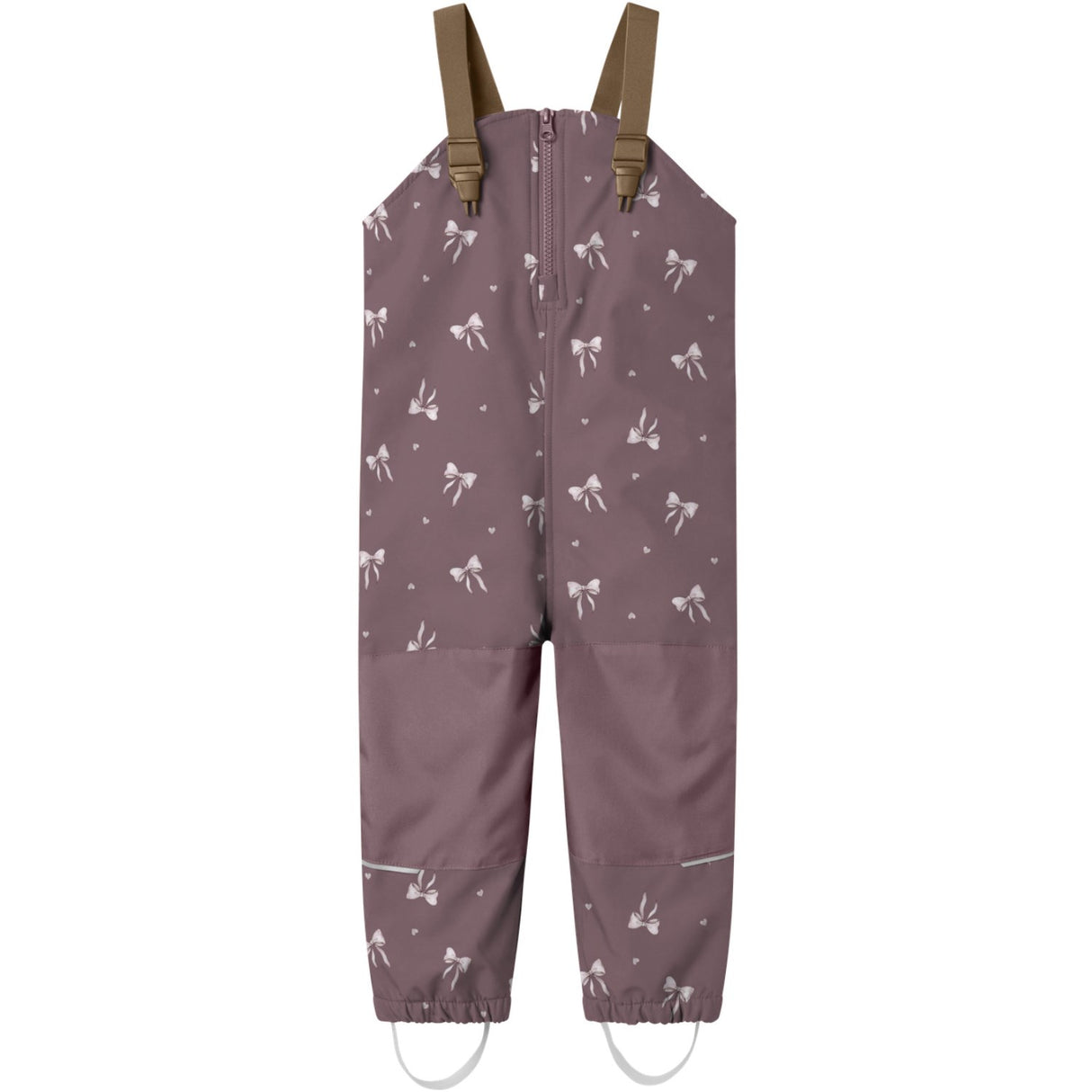 Name It Wistful Mauve Heart Bow Nmfalfa08 Softshell Smekke Bukser AOP Fo