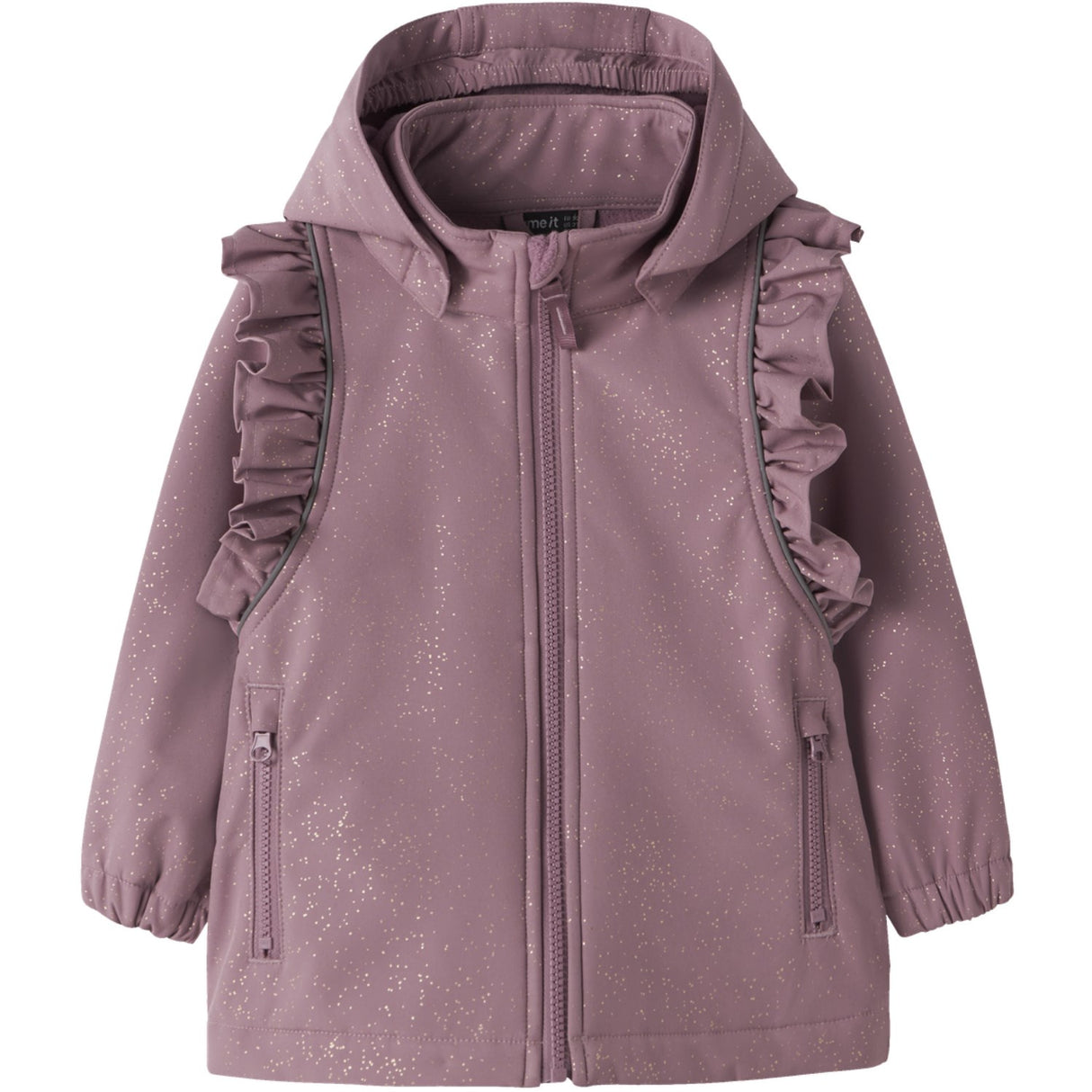 Name It Wistful Mauve Nmfalfa08 Softshell Jakke Frill Foil Fo