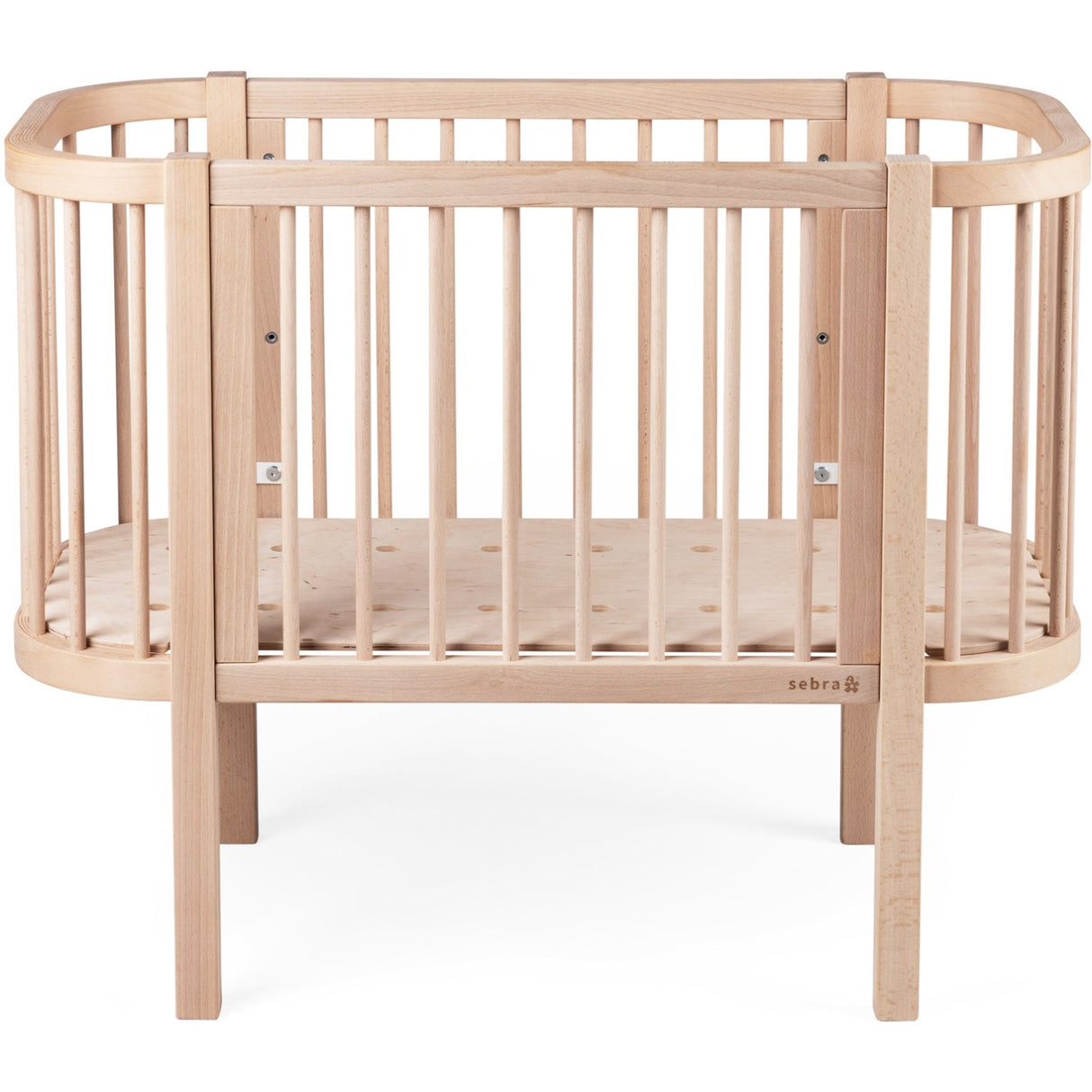 Sebra Bedside Crib Wooden Edition