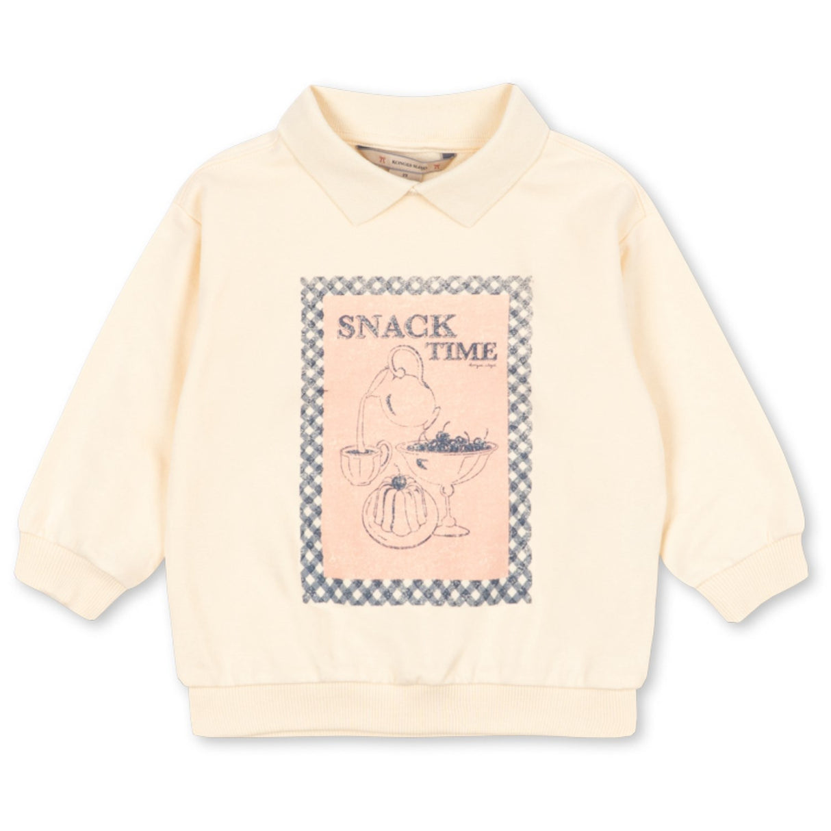 Konges Sløjd Buttercream Spotty Ls Polo Gots