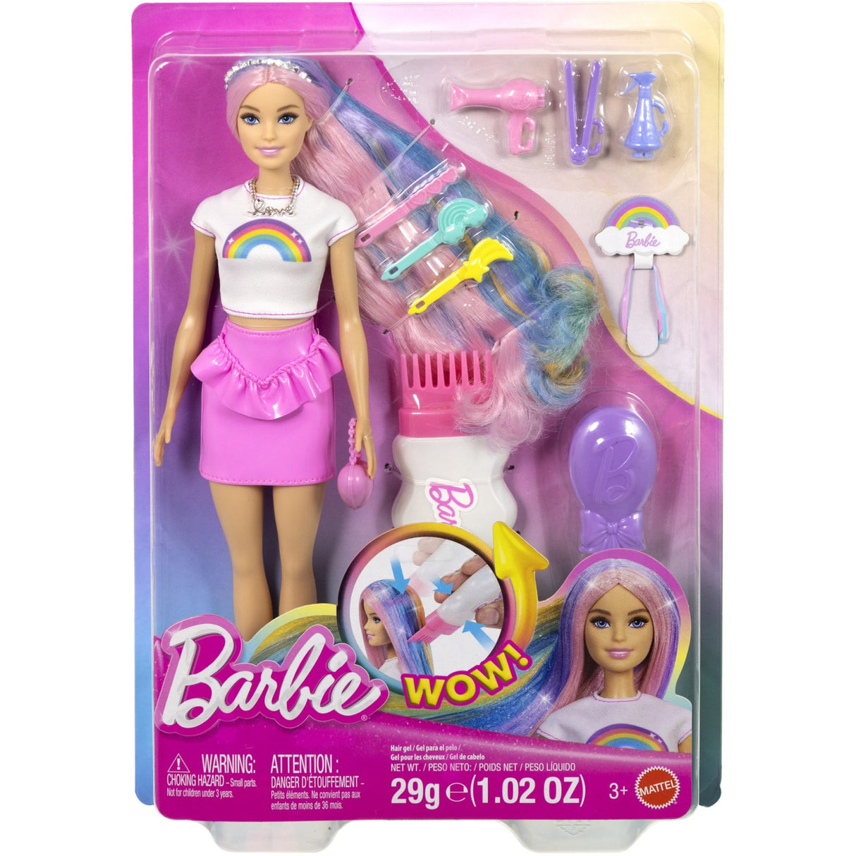 Barbie® Regnbueglimmer Hårlegesæt