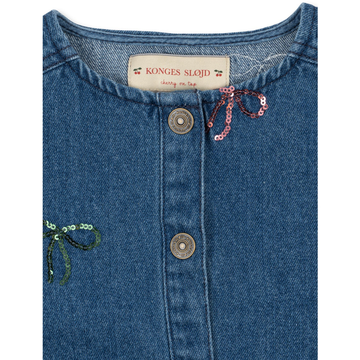 Konges Sløjd Gelato Magot Paljet Denim Jakke Gots