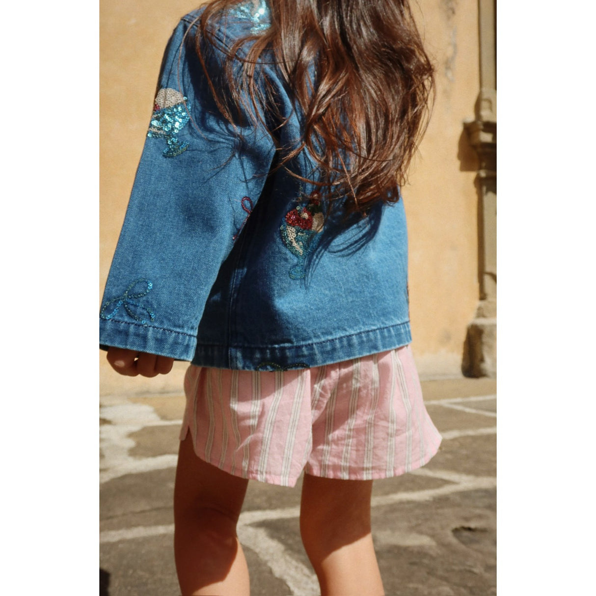 Konges Sløjd Gelato Magot Paljet Denim Jakke Gots