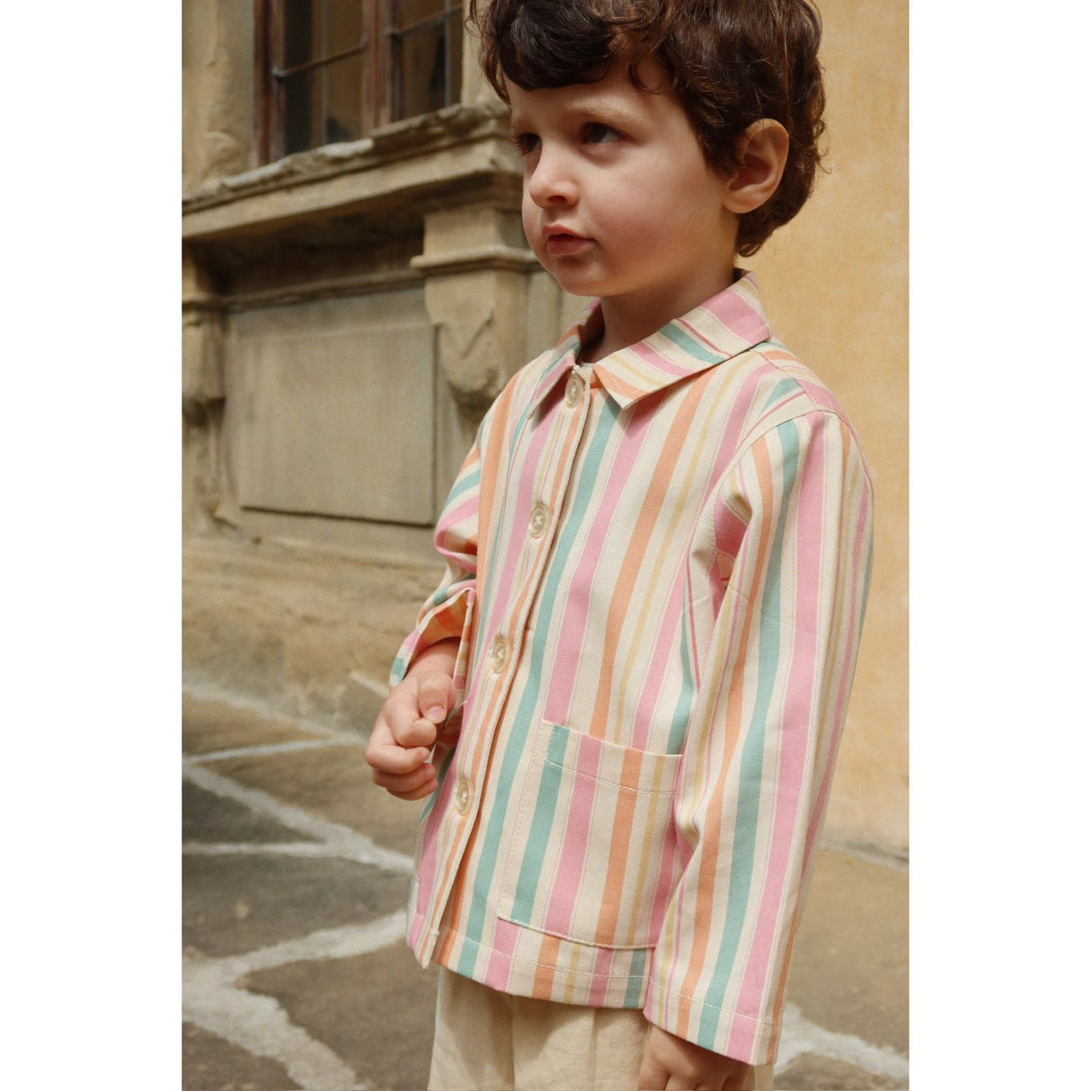 Konges Sløjd Miami Stripe Frankie Skjorte Jakke Gots