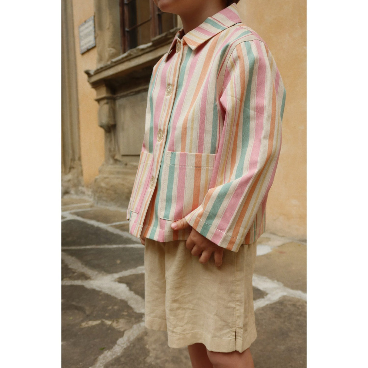 Konges Sløjd Miami Stripe Frankie Skjorte Jakke Gots