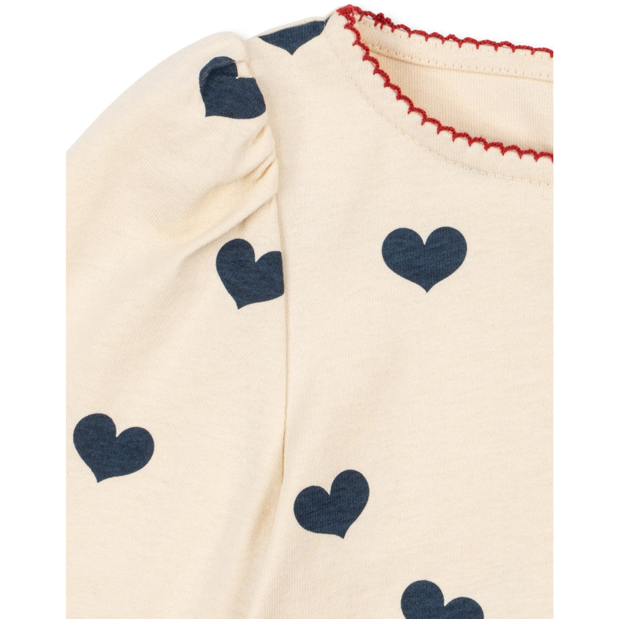 Konges Sløjd Cuore Tricolore Drey Slit Bluse Gots