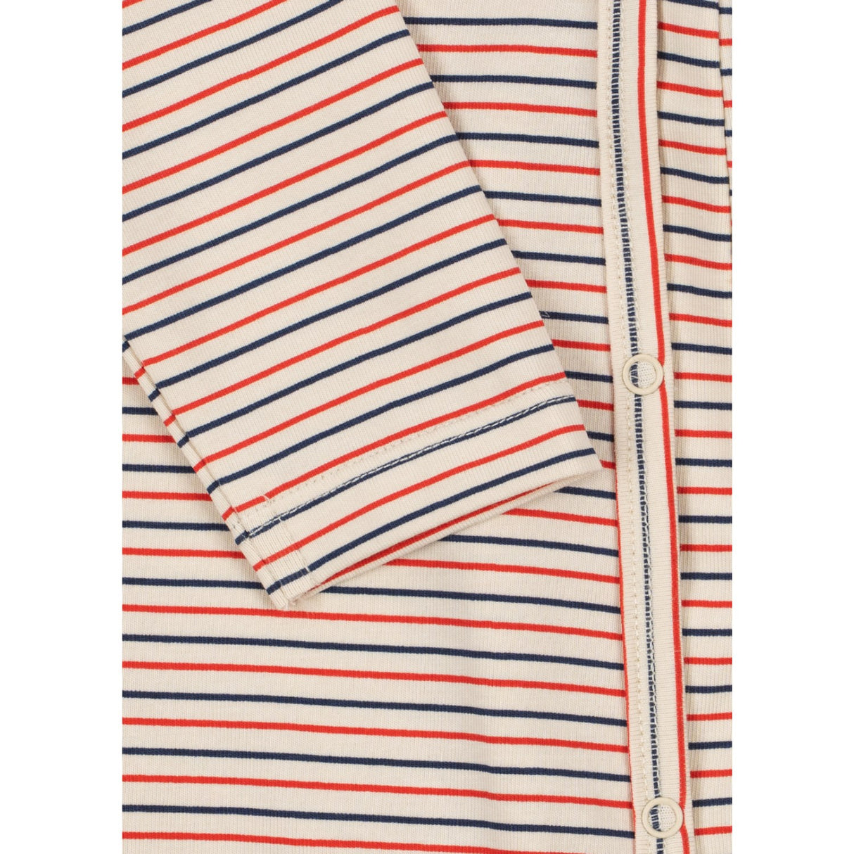 Konges Sløjd Stripe Tricolore Petit Basic Newborn Heldrakt Gots