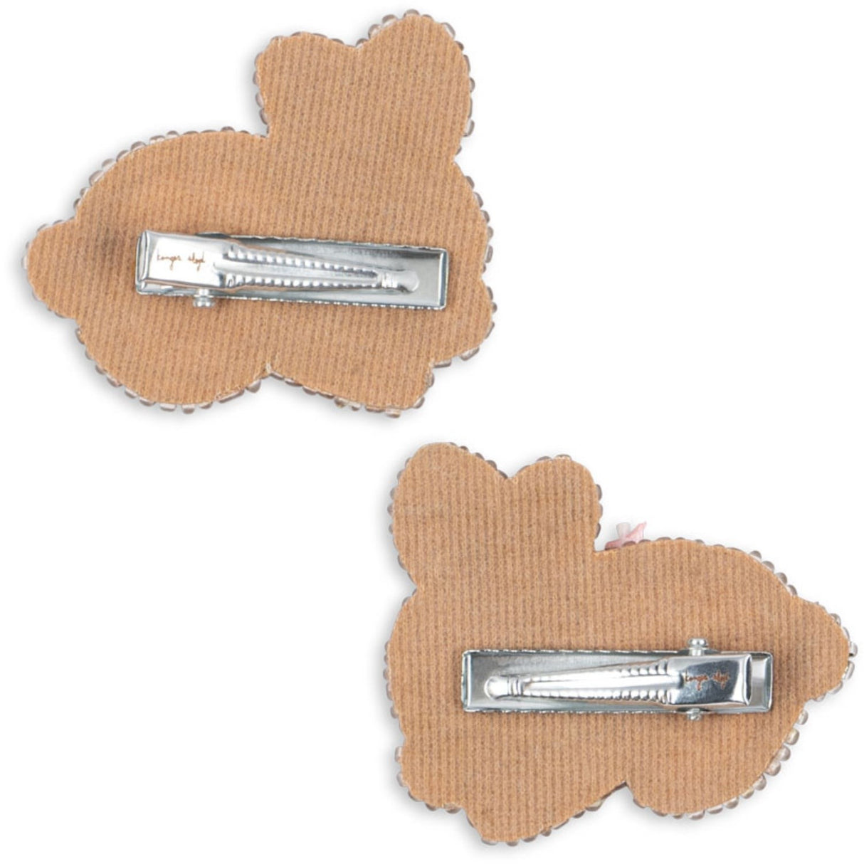 Konges Sløjd Bunny 2 Pakke Beaded Bunny Hair Clips