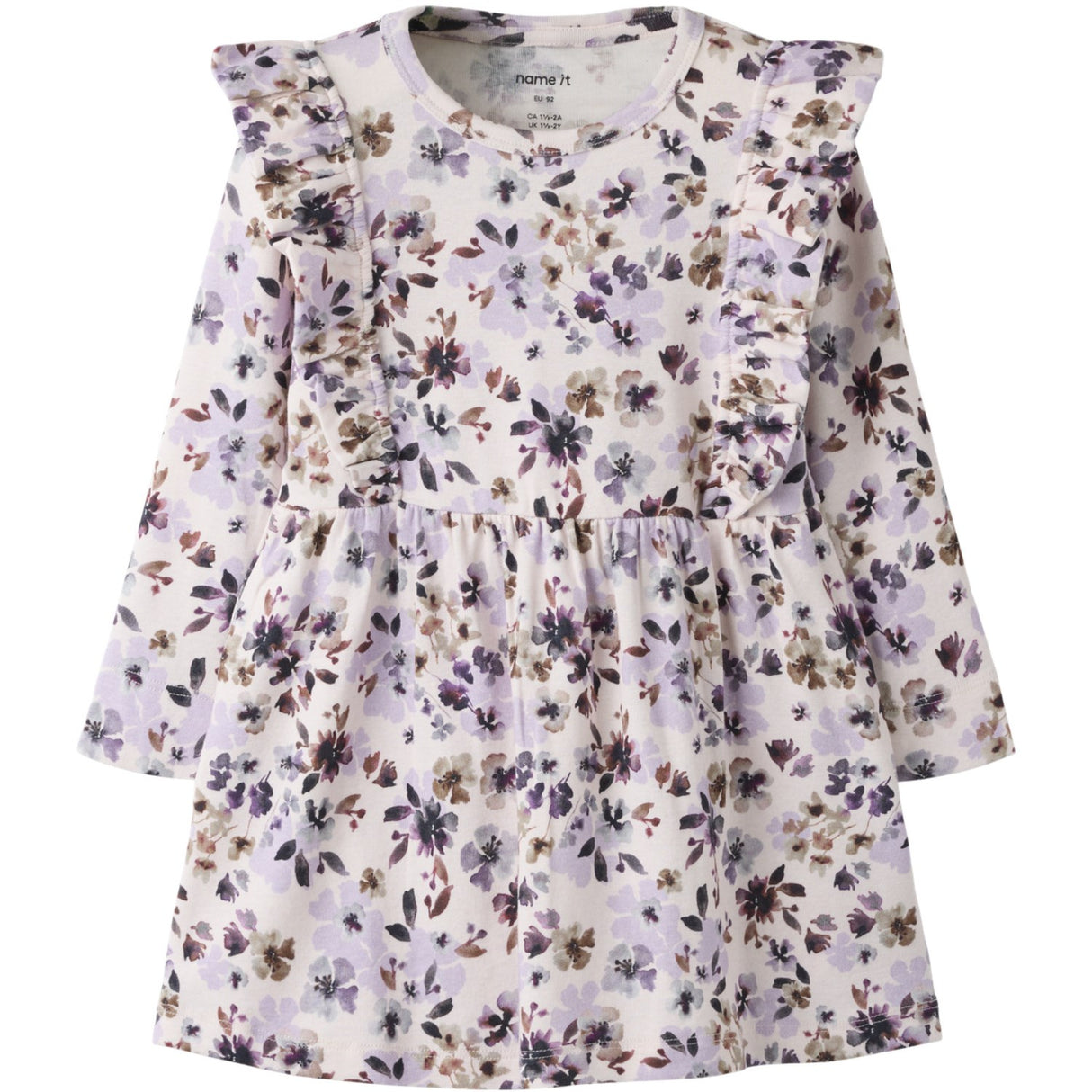 Name It Calcite Grape Compote/Shopping Bag Nmfkayla Ls Kjole Xnoos