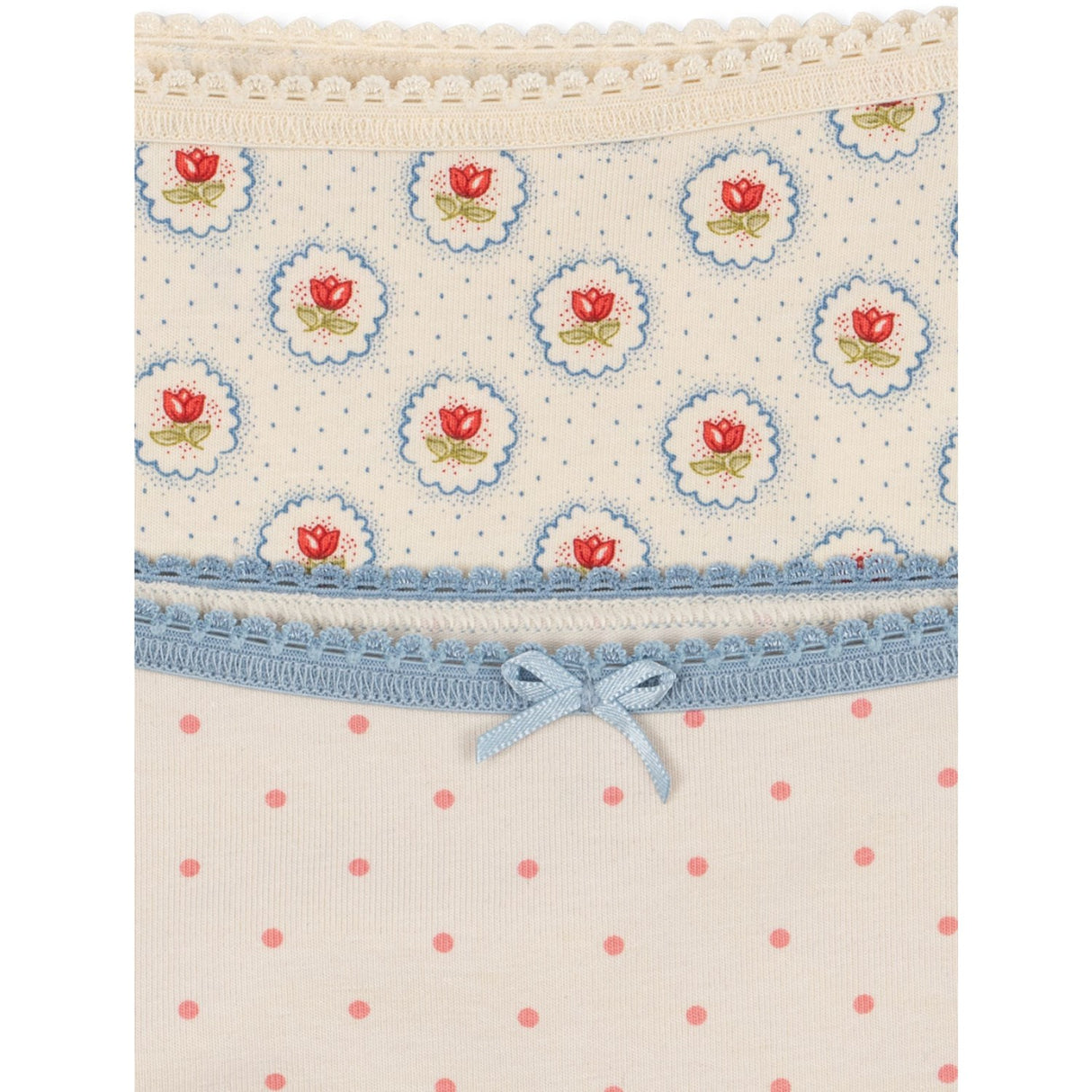 Konges Sløjd Pirouette Dot/Mirage Basic 2 Pakke Girl Hipsters Gots