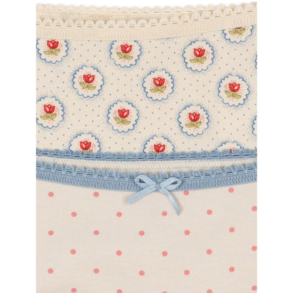 Konges Sløjd Pirouette Dot/Mirage Basic 2 Pakke Girl Hipsters Gots