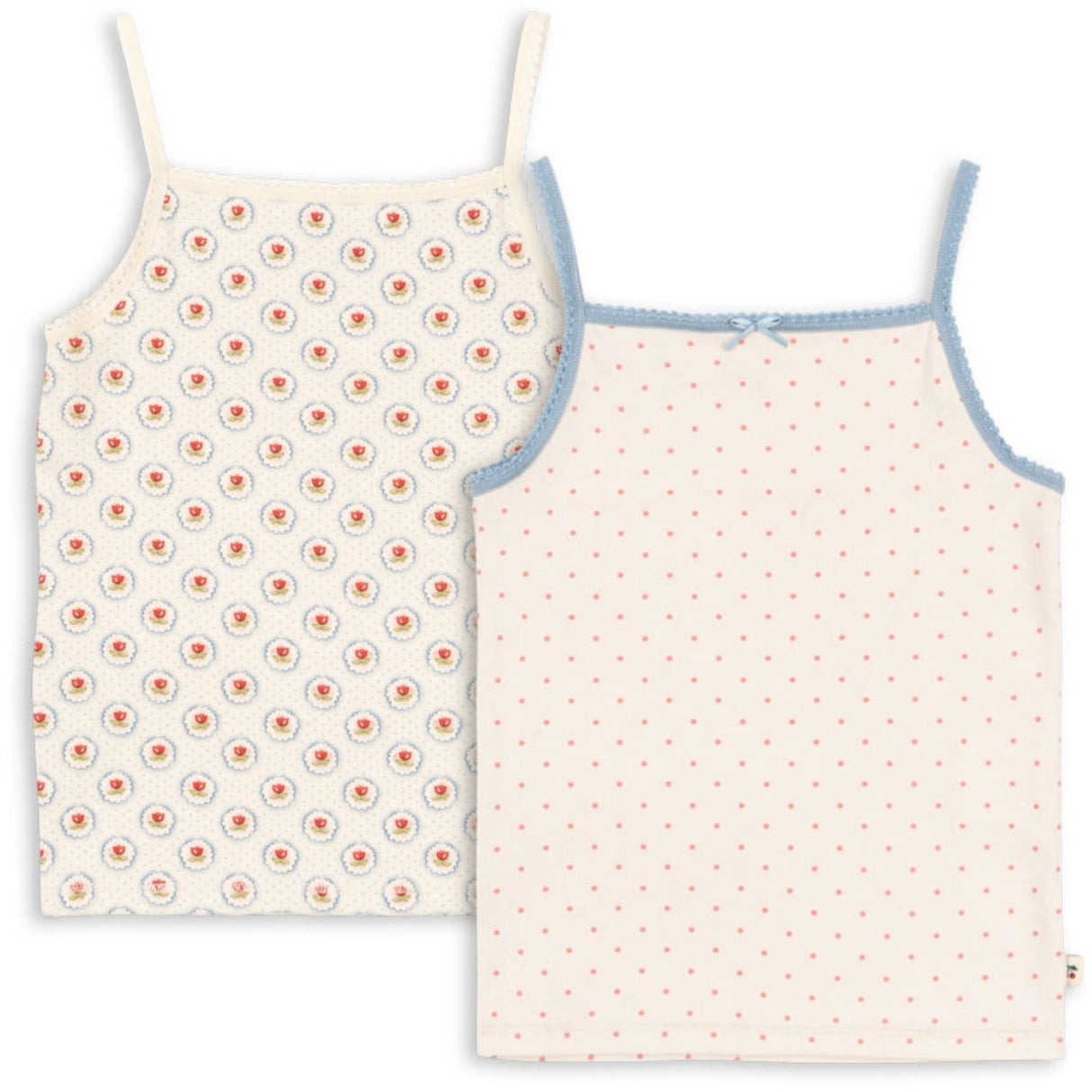 Konges Sløjd Pirouette Dot/Mirage Basic 2 Pakke Stropp Tops Gots