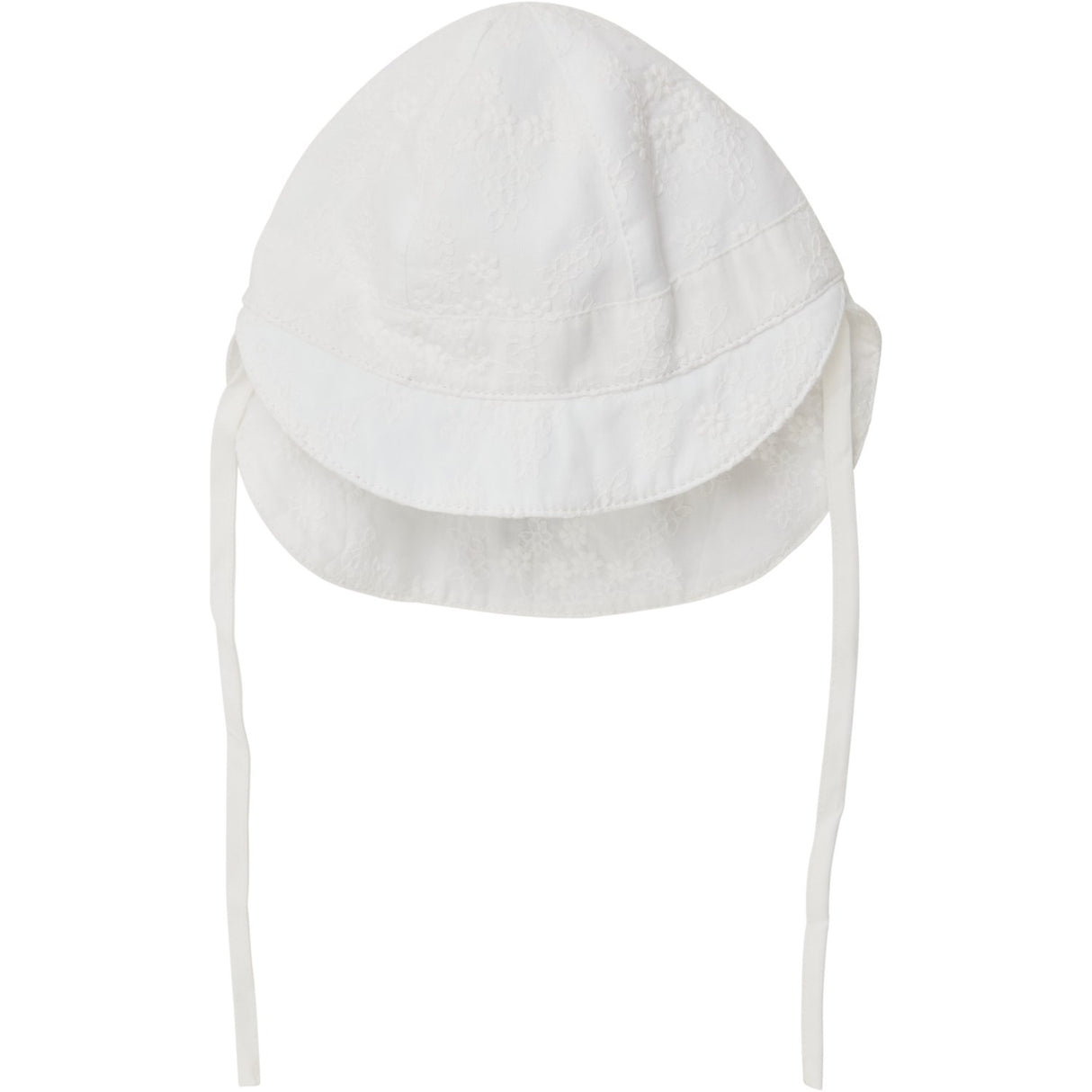 Huttelihut Antique White Summer Lue Embroidery