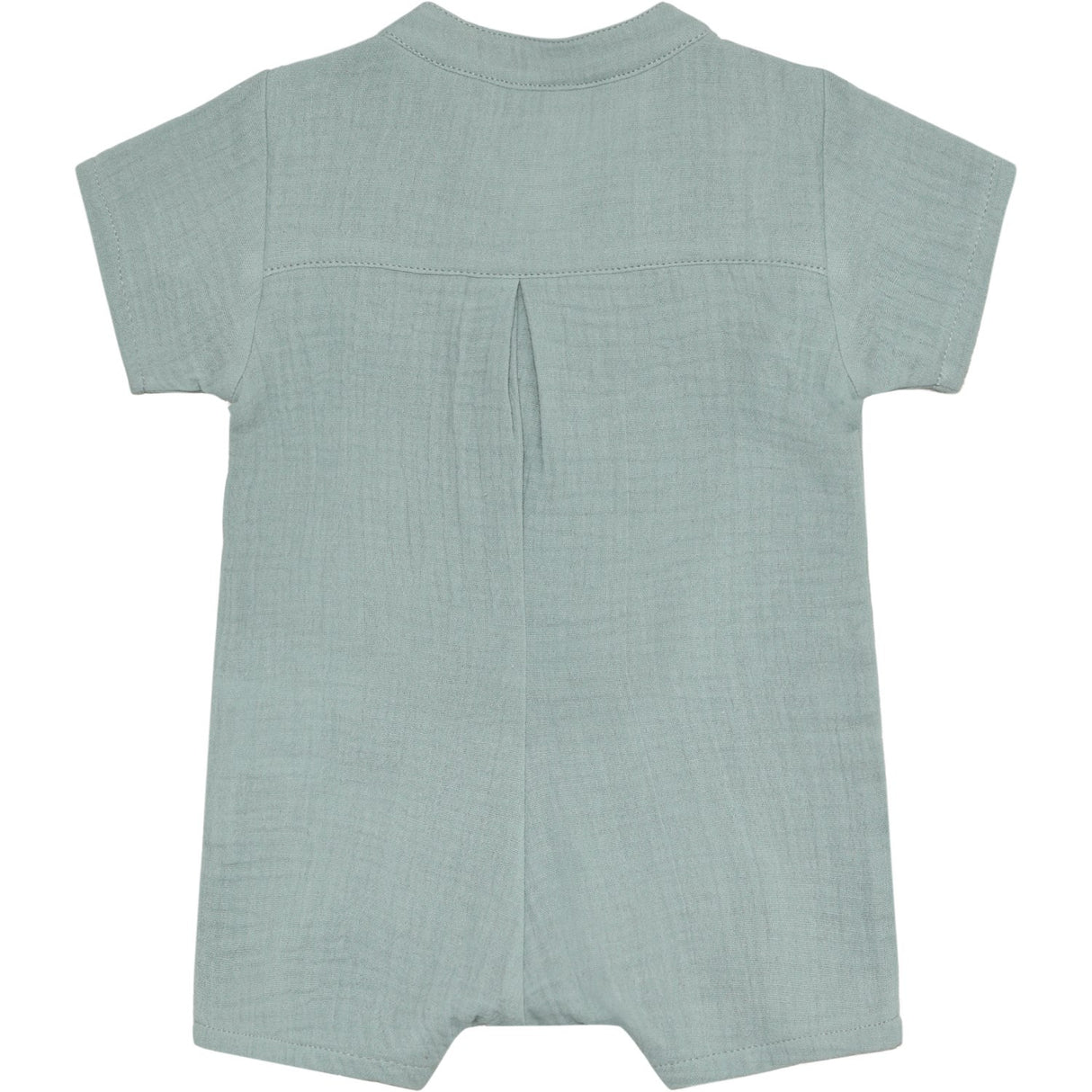 Huttelihut Gray Mist Playsuit Ss Muslin