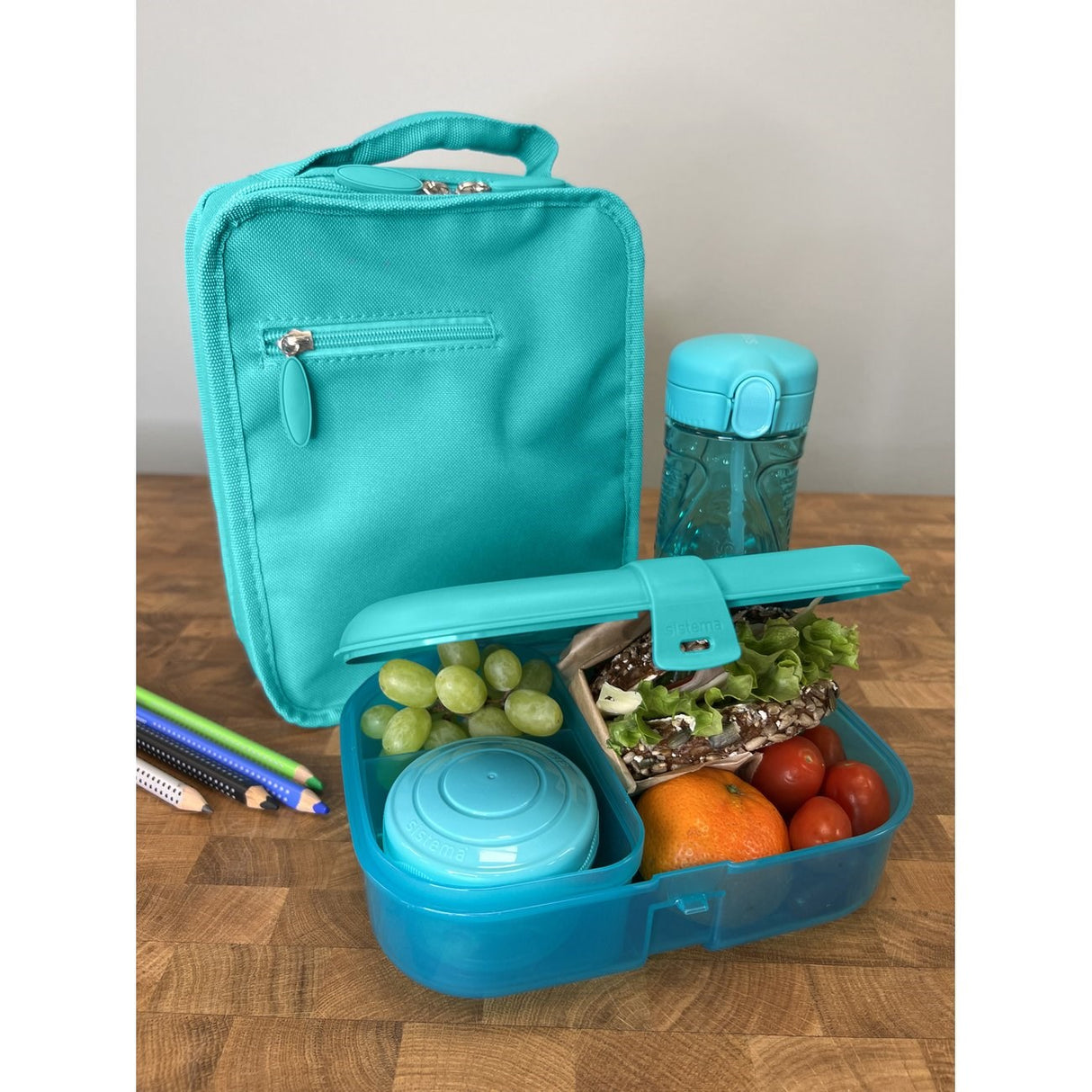 Sistema Lunchtime 3-pakning Grønn