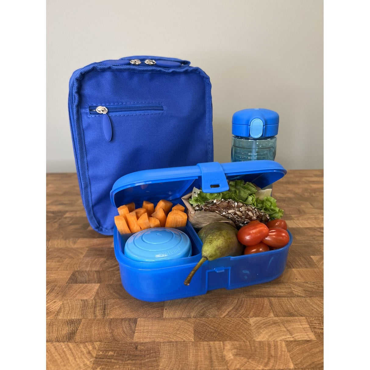 Sistema Lunchtime 3-pakning Blå