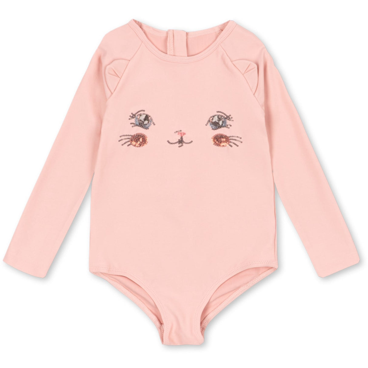 Konges Sløjd Powder Pink Kitty Ls Badedrakt Grs