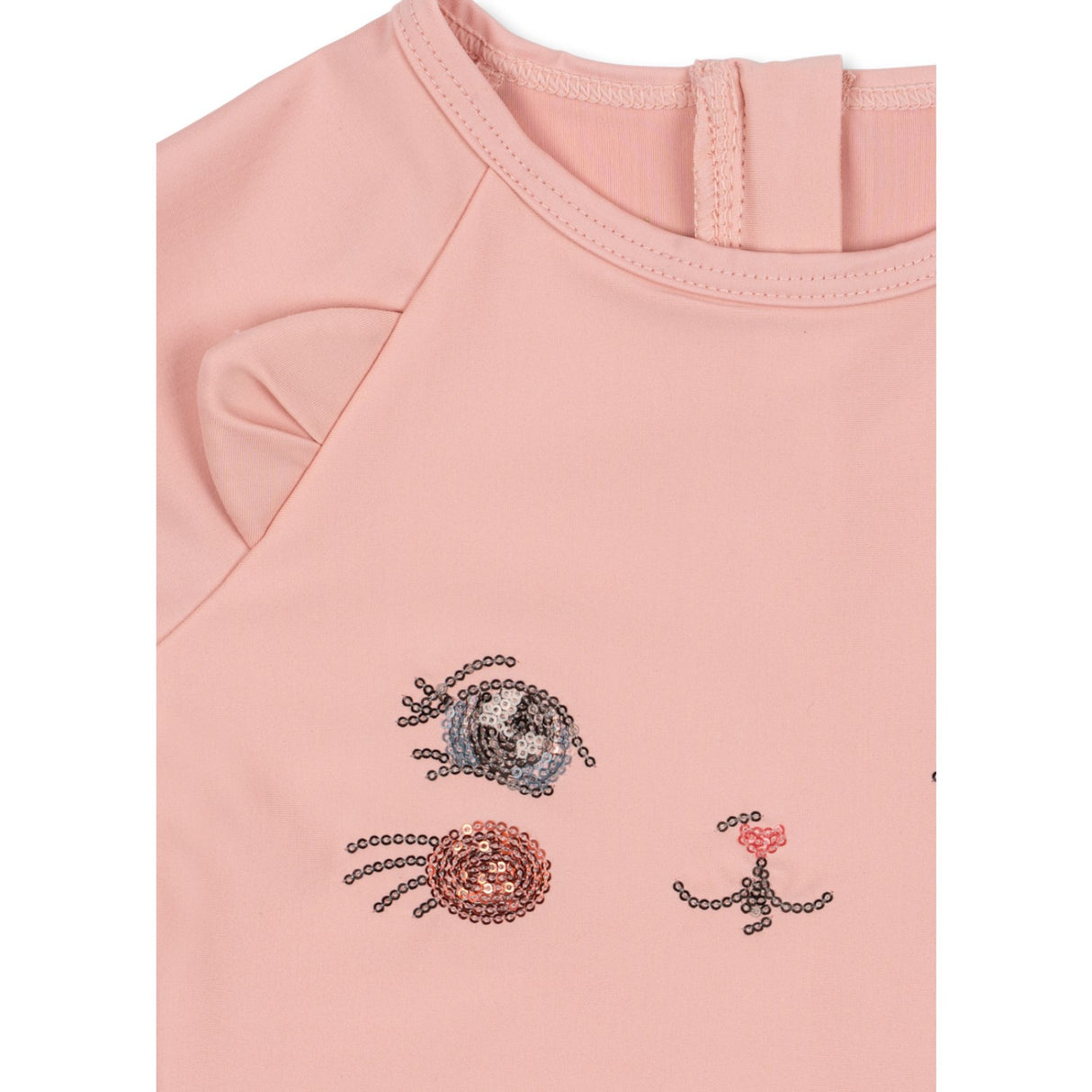 Konges Sløjd Powder Pink Kitty Ls Badedrakt Grs