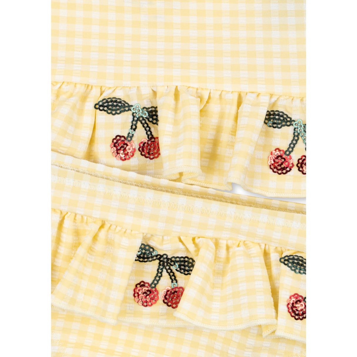 Konges Sløjd Banana Almond Check Etta Bikini