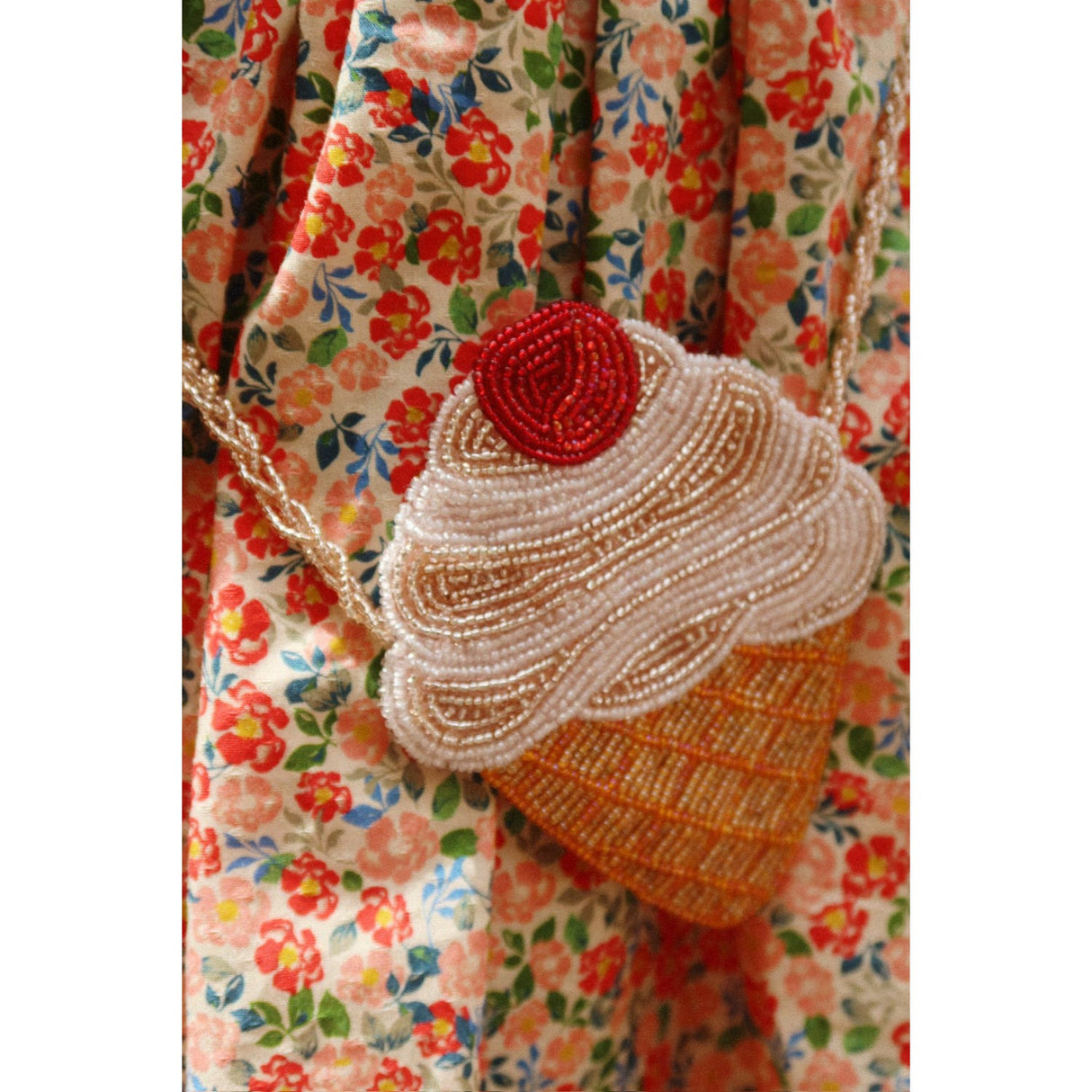 Konges Sløjd Multi Beaded Ice Cream Stropp Lommebok