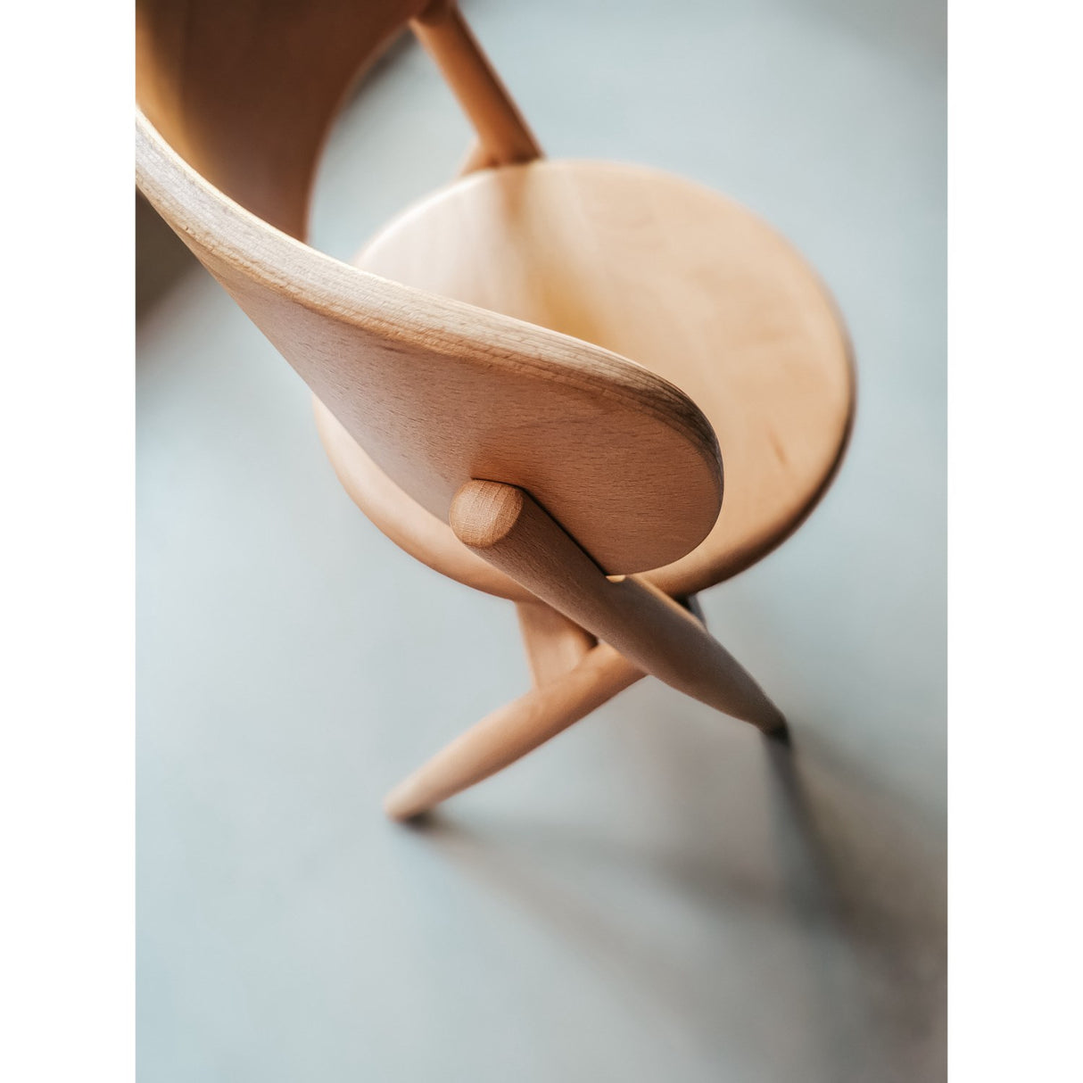 Curve Lab Beech / Bøg Small Stol