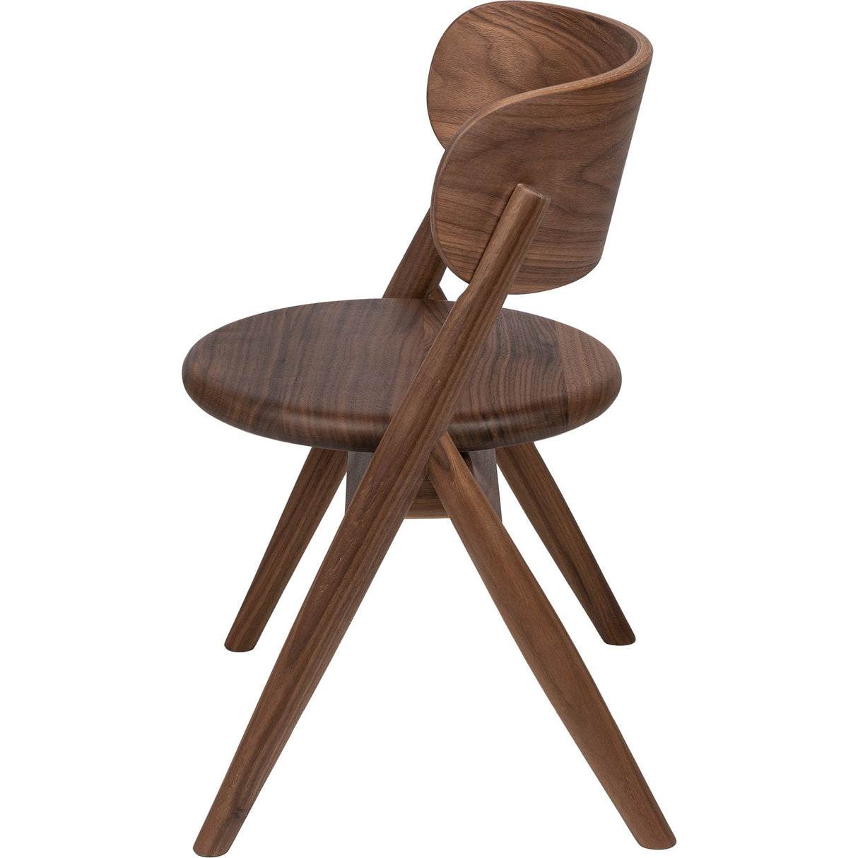 Curve Lab Walnut/Valnød Small Stol