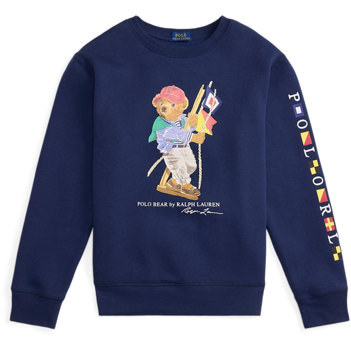 Polo Ralph Lauren Sp26 Bear Newport Navy Collegegenser