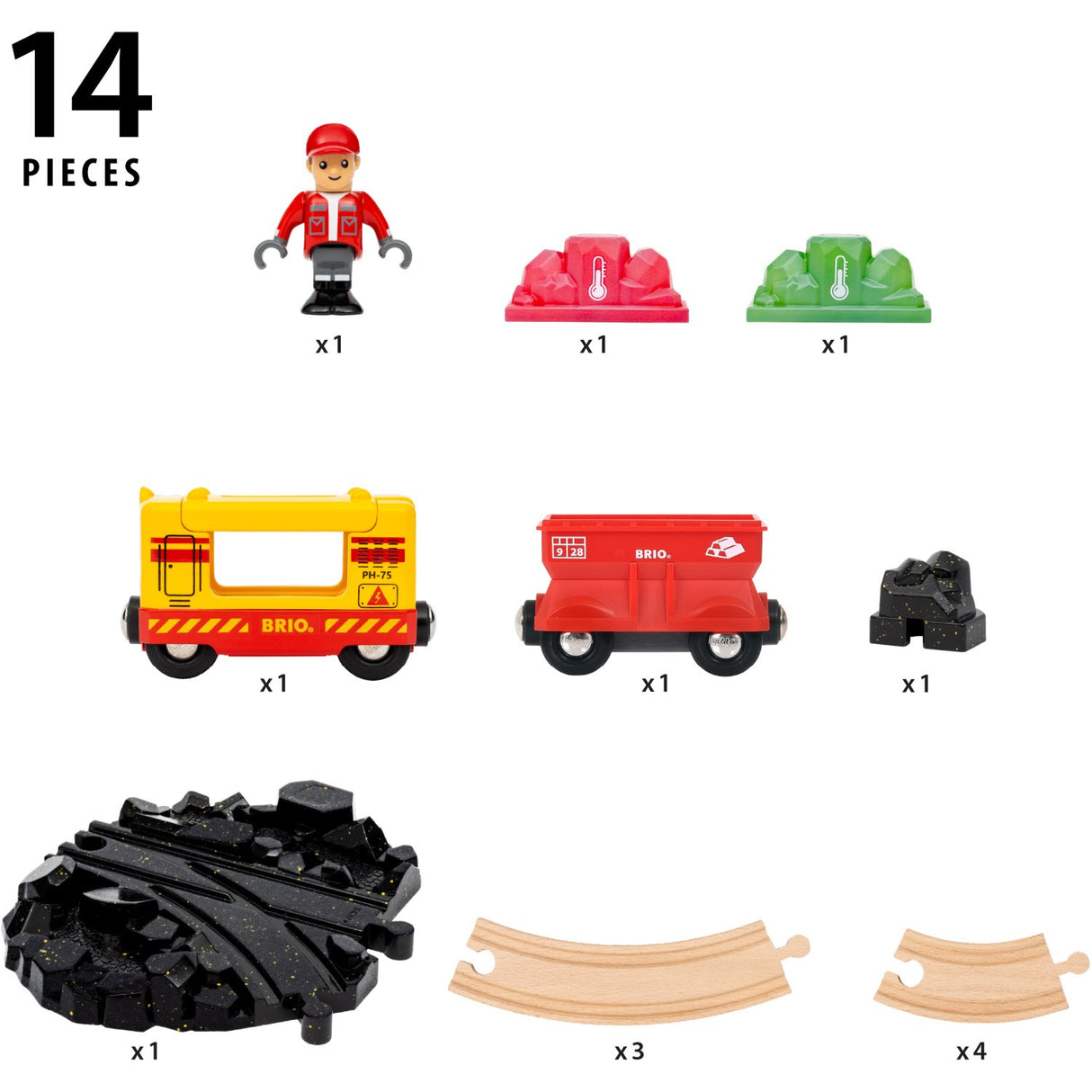 BRIO® 36130 Cargoset Med Ædelstene