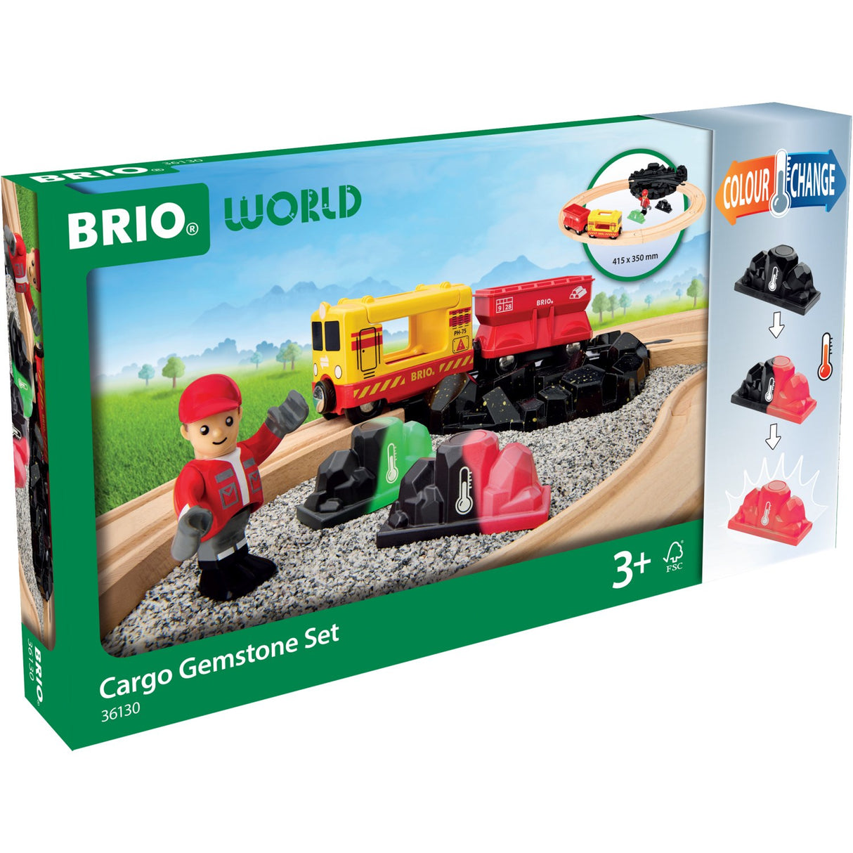 BRIO® 36130 Cargoset Med Ædelstene