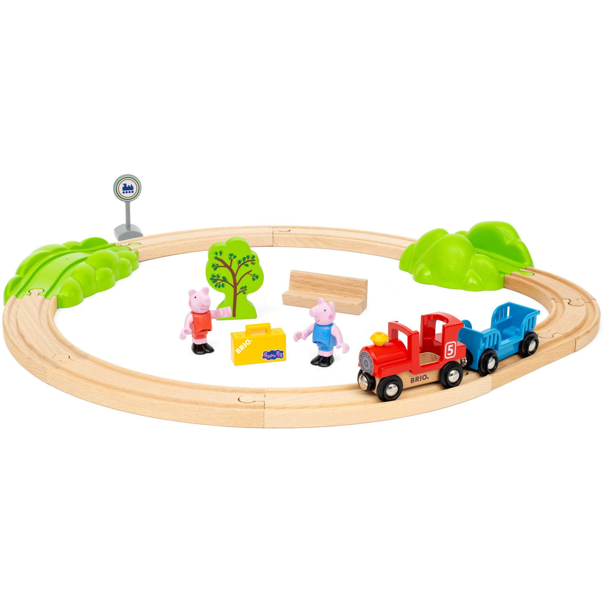 BRIO® Peppa Pig Train Set