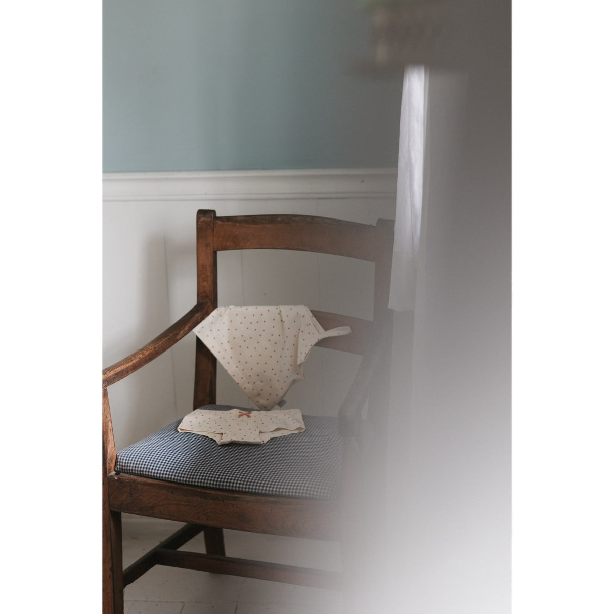 Petit Piao Misty Rose Strawberry AOP PPStar Girls Undertrøye 2-pack