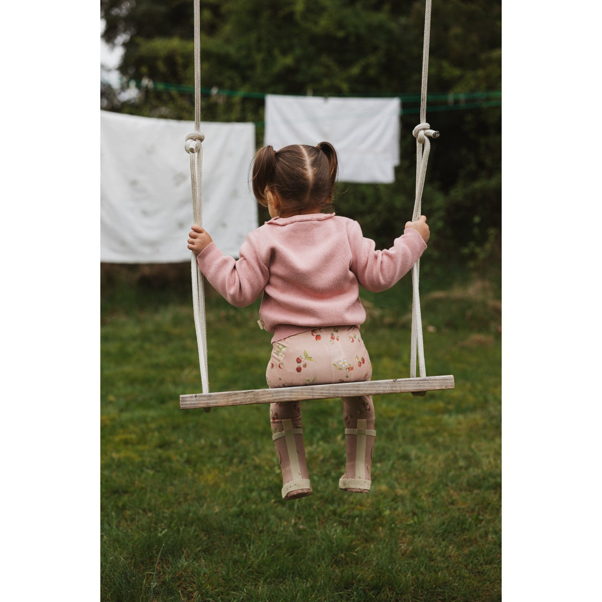 Petit Piao Dusty Rose PPEllen Strikk Pullover