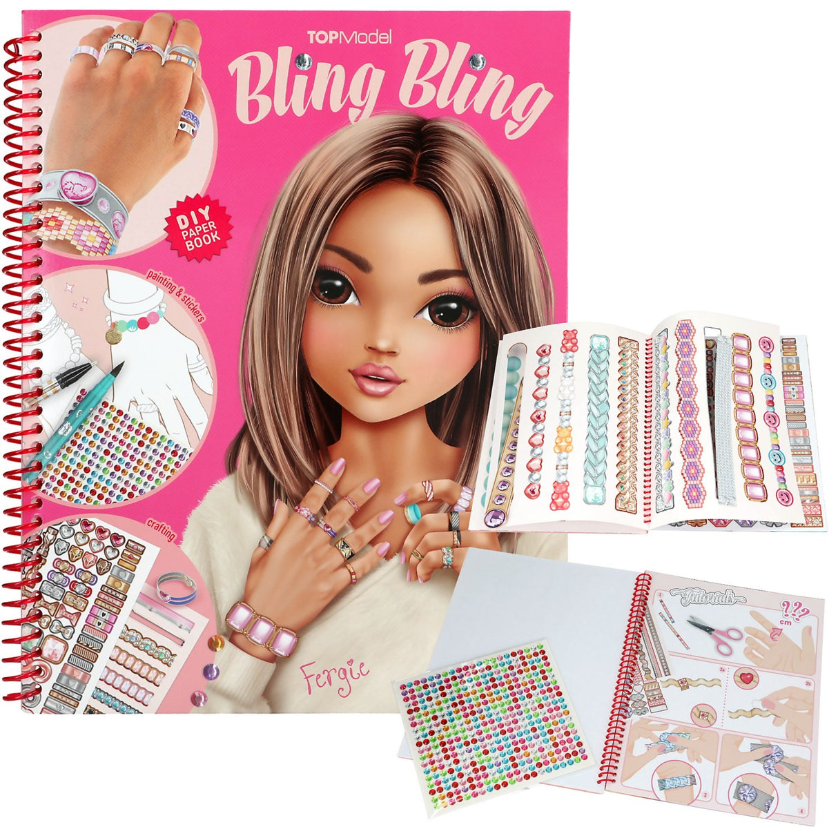 TOPModel Bling Bling Farge Bok