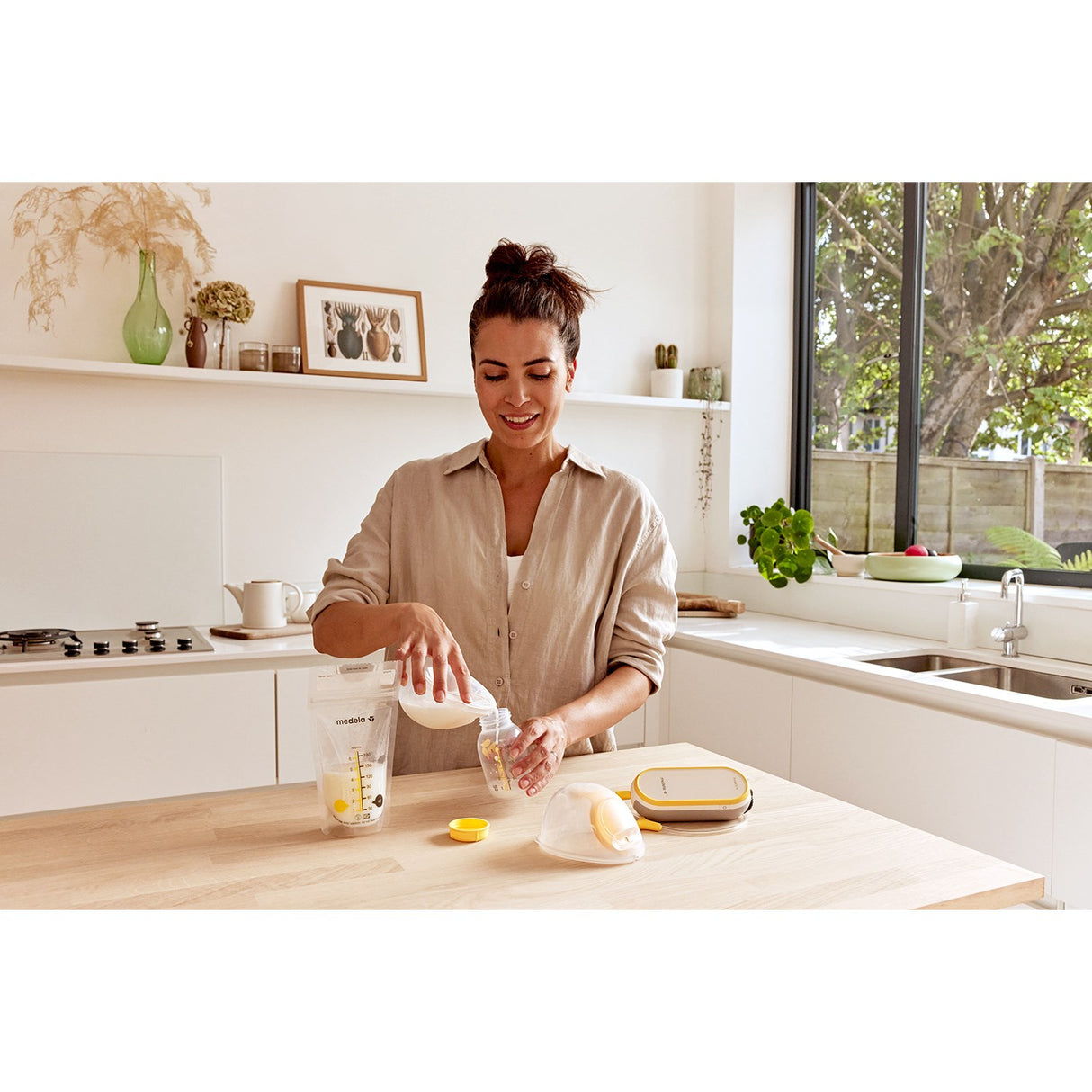 medela Freestyle Hands-Free Dobbel Elektrisk Brystpumpe