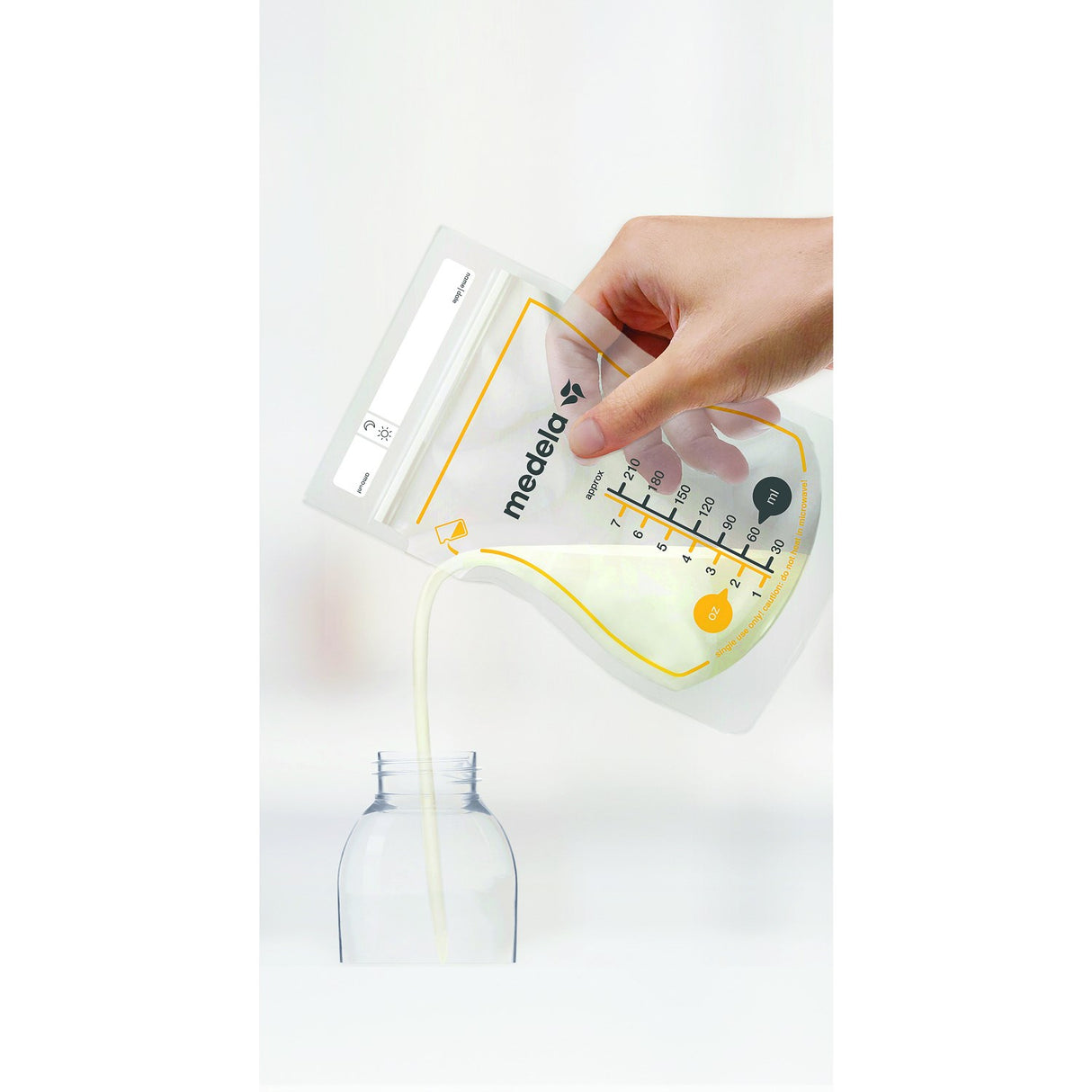 medela Easy Pour Oppbevaringsposer Til Brystmælk