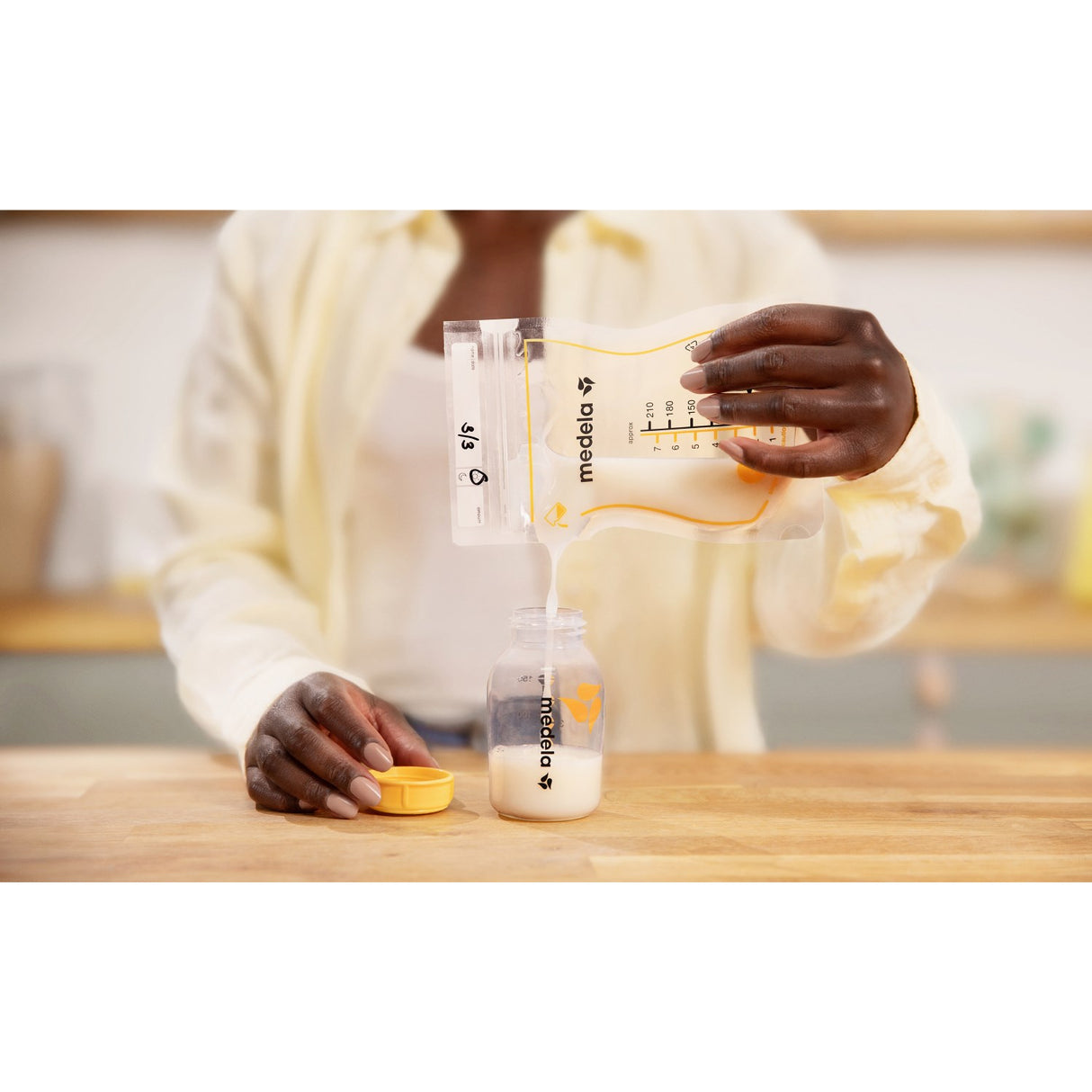 medela Easy Pour Oppbevaringsposer Til Brystmælk