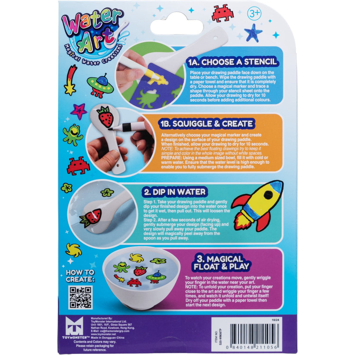 Water Art 6 Markører Galaxy Tema