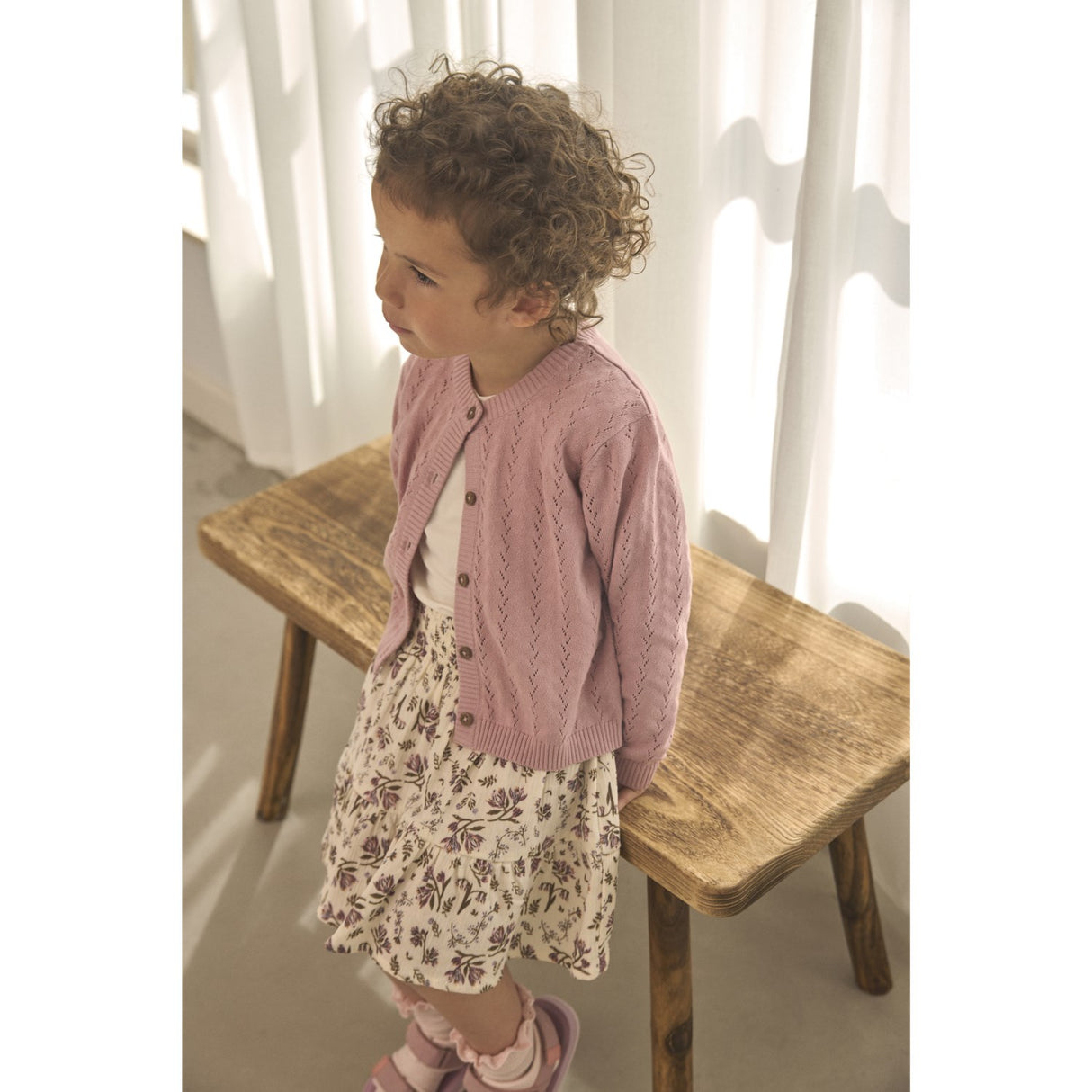 En Fant Eggnog Skjørt Floral Woven