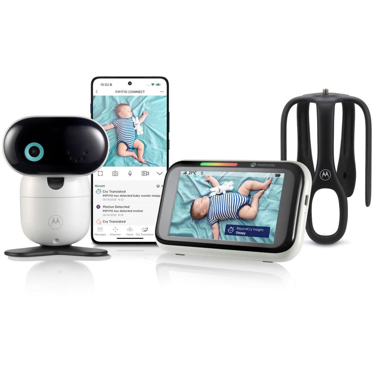 Motorola Hvid, Sort PIP1710 Babyalarm