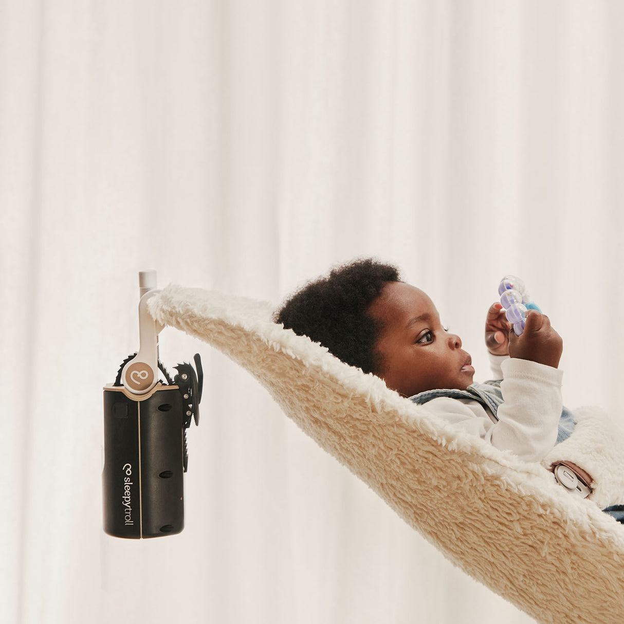 Sleepytroll Hvid Adapter Skråstol Bouncer