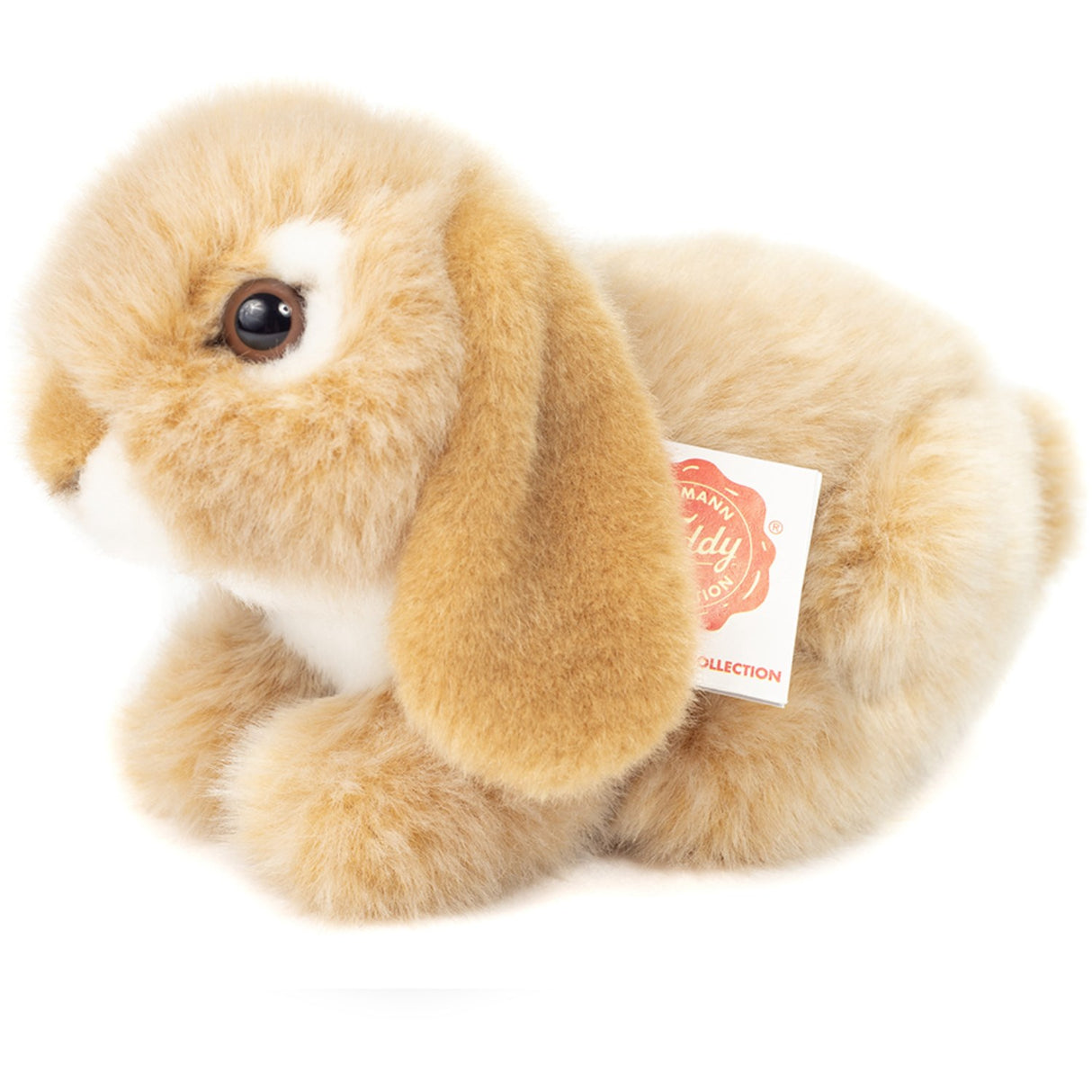 Teddy Hermann Liggende Kanin Beige 18 cm