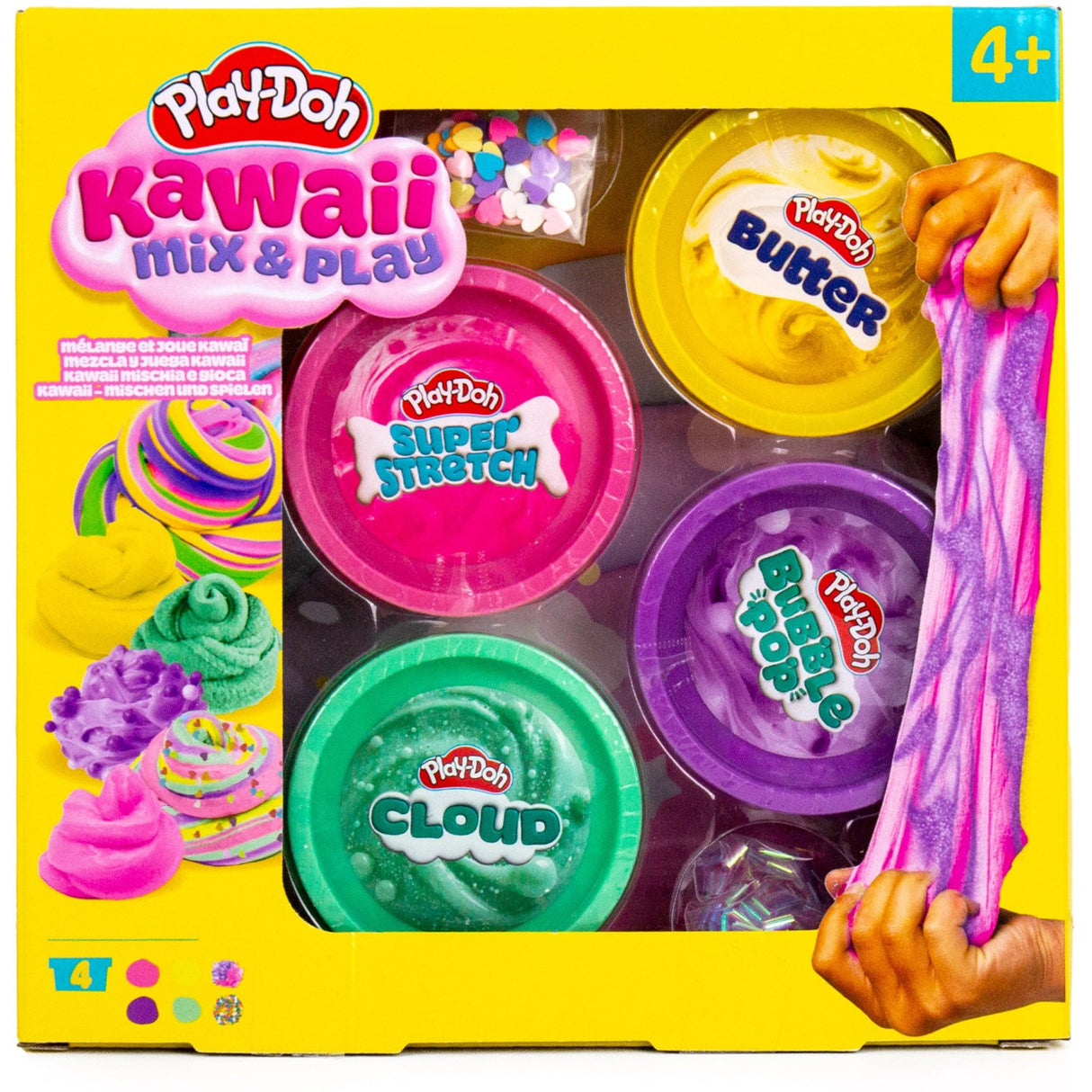 Play-Doh Kawaii Mix & Leg 4-pak